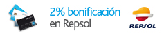 2% de bonificación en Repsol