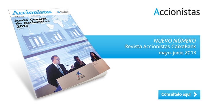 Consulte el nuevo n&uacute;mero de la revista Accionistas CaixaBank
