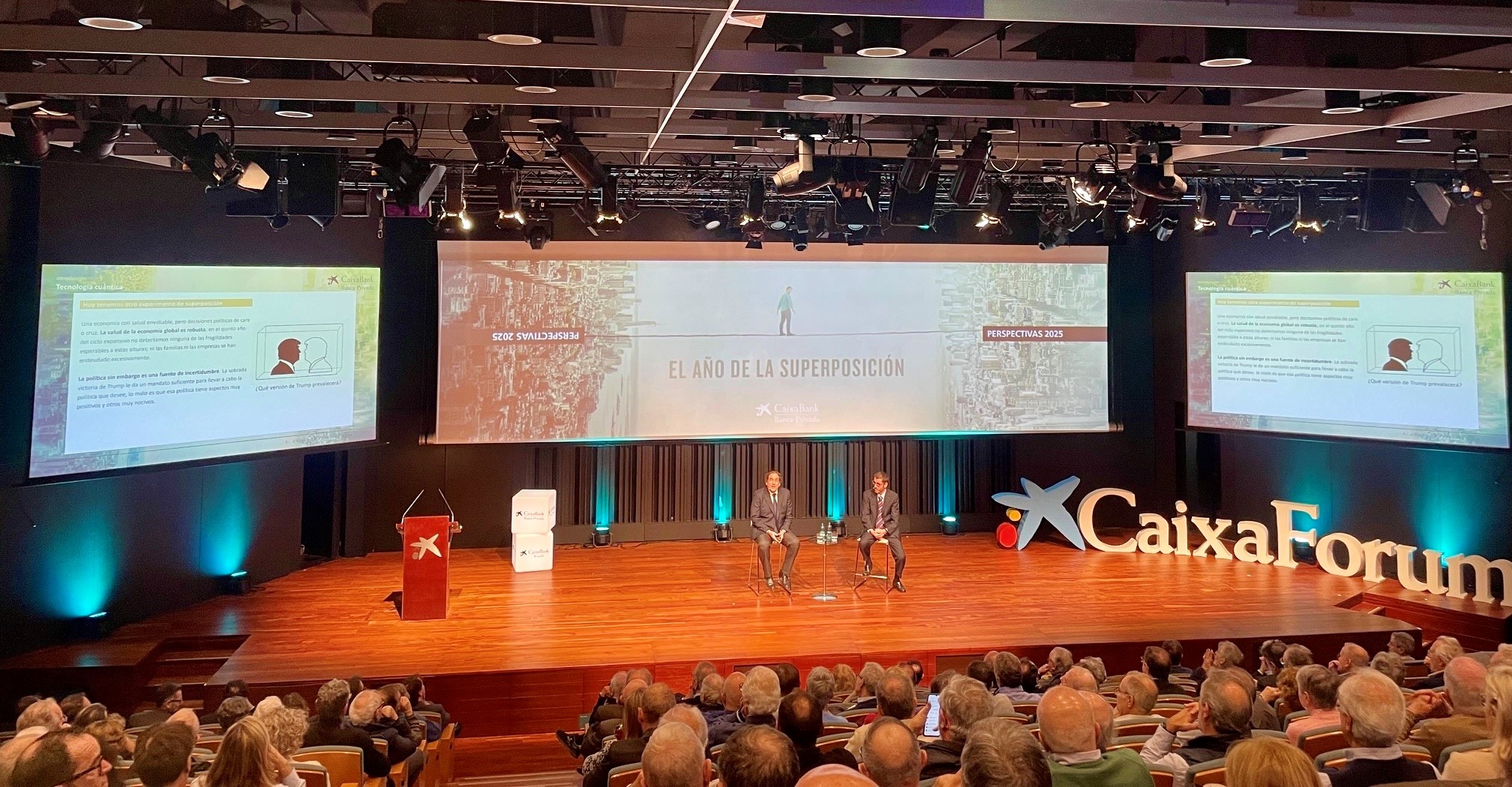 Presentaci&oacute; de les Perspectives de CaixaBank Banca Privada a Barcelona.