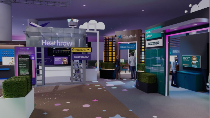 Pres&egrave;ncia de CaixaBank a la Agentforce City de Dreamforce 2025