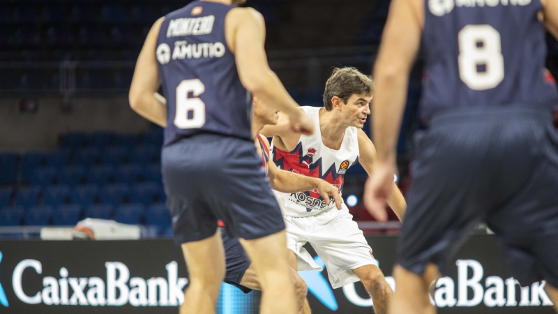 Emulant els seus ídols Gaudint sobre el parquet del Buesa Arena