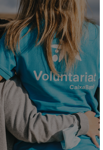 Camiseta voluntariado CaixaBank