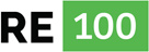 Logo de RE100