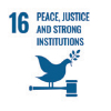 SDG 16: Peace, justice and strong institutions