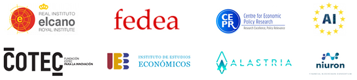 Logos of the entities with which different initiatives have been developed