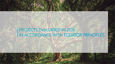Projects Evaluated in 2018 in Accordance with Equator Principles