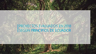 Proyectos Evaluados en 2018