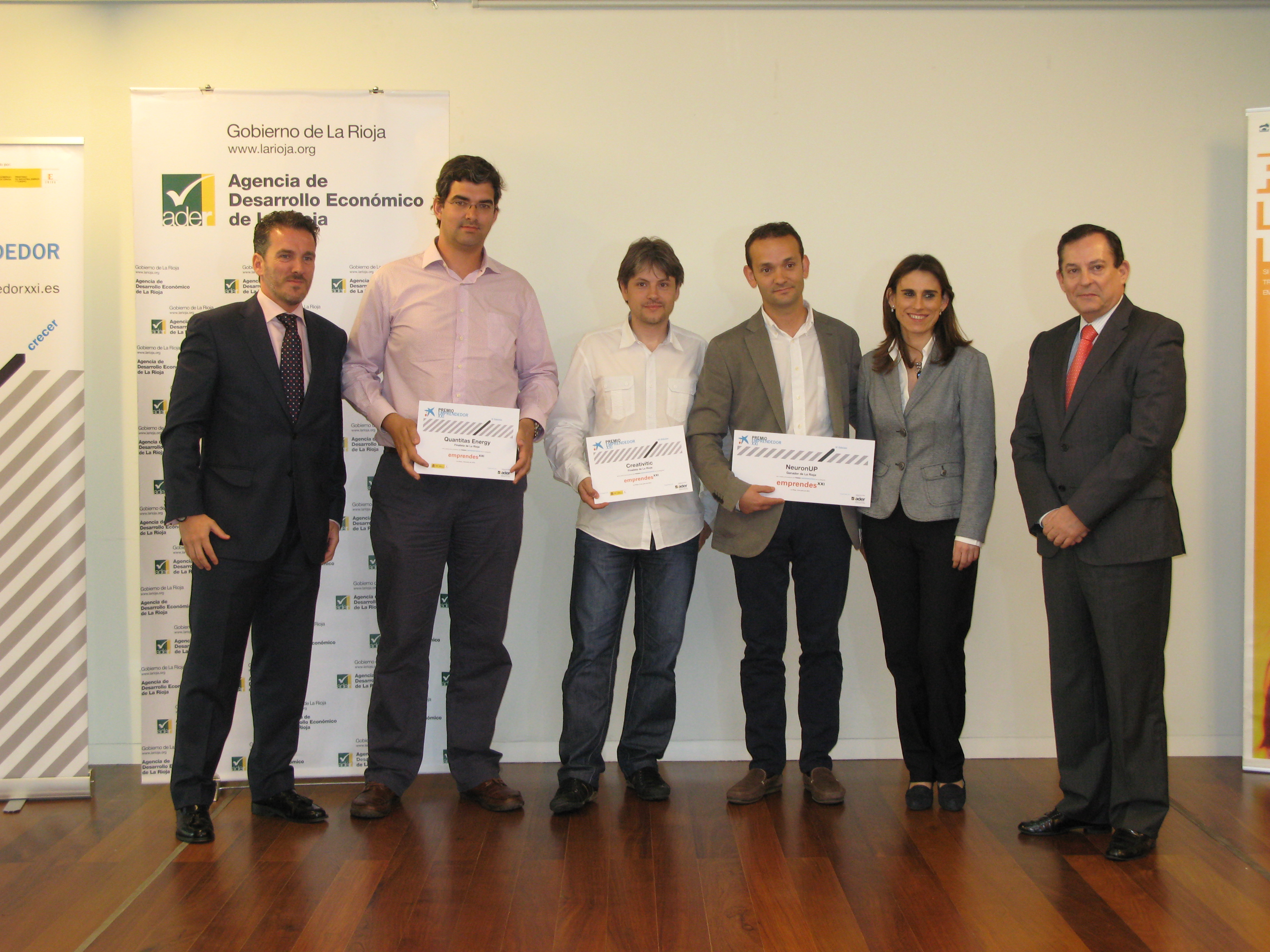 la Caixa galardona con el Premio EmprendedorXXI de La Rioja a NeuronUp