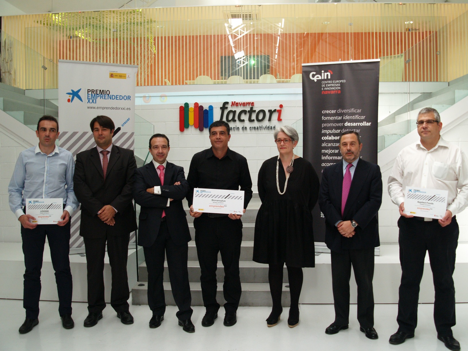 la Caixa galardona con el Premio EmprendedorXXI de Navarra a Bionanoplus