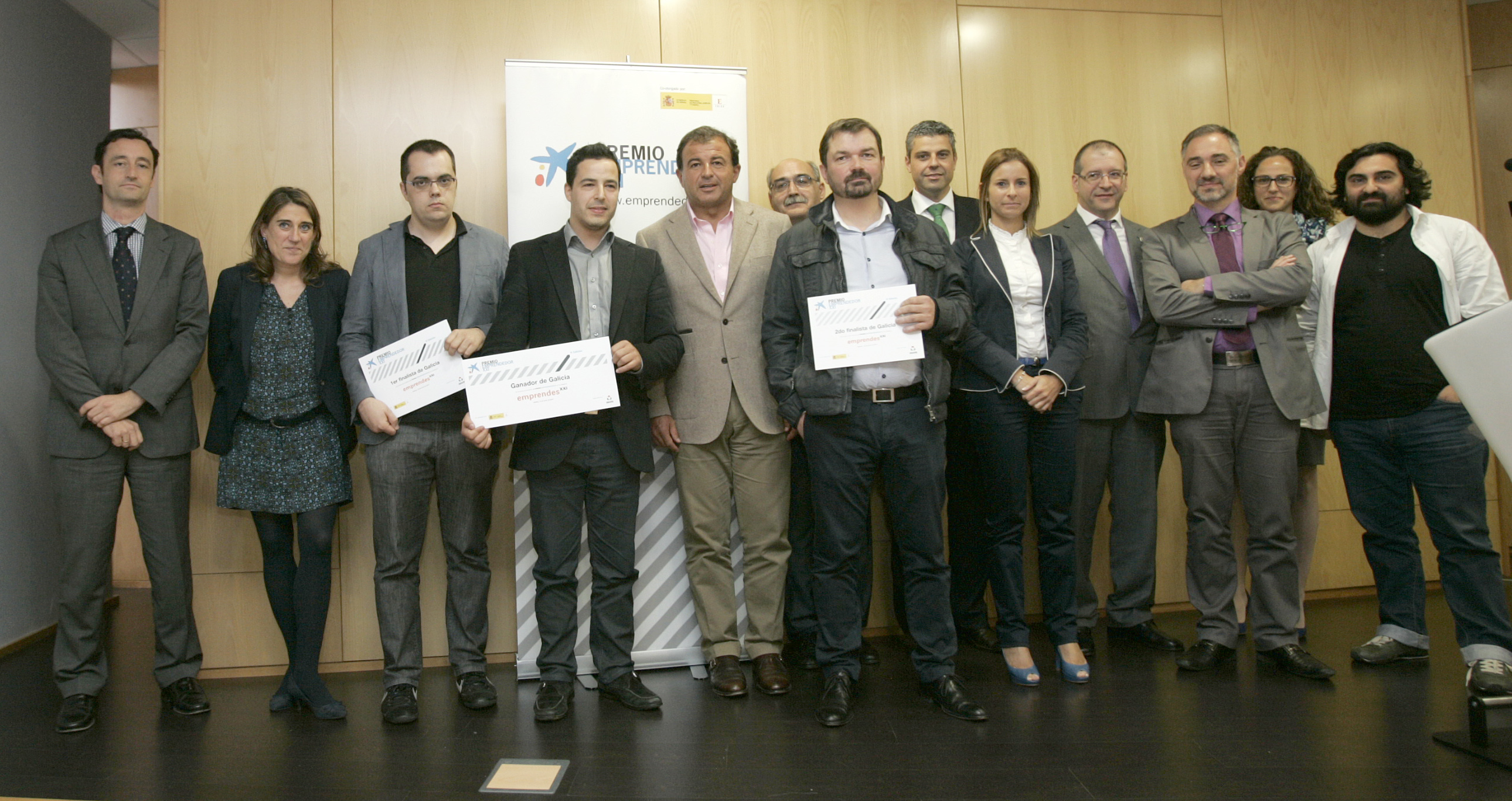 la Caixa galardona con el Premio EmprendedorXXI de Galicia a Web Menus