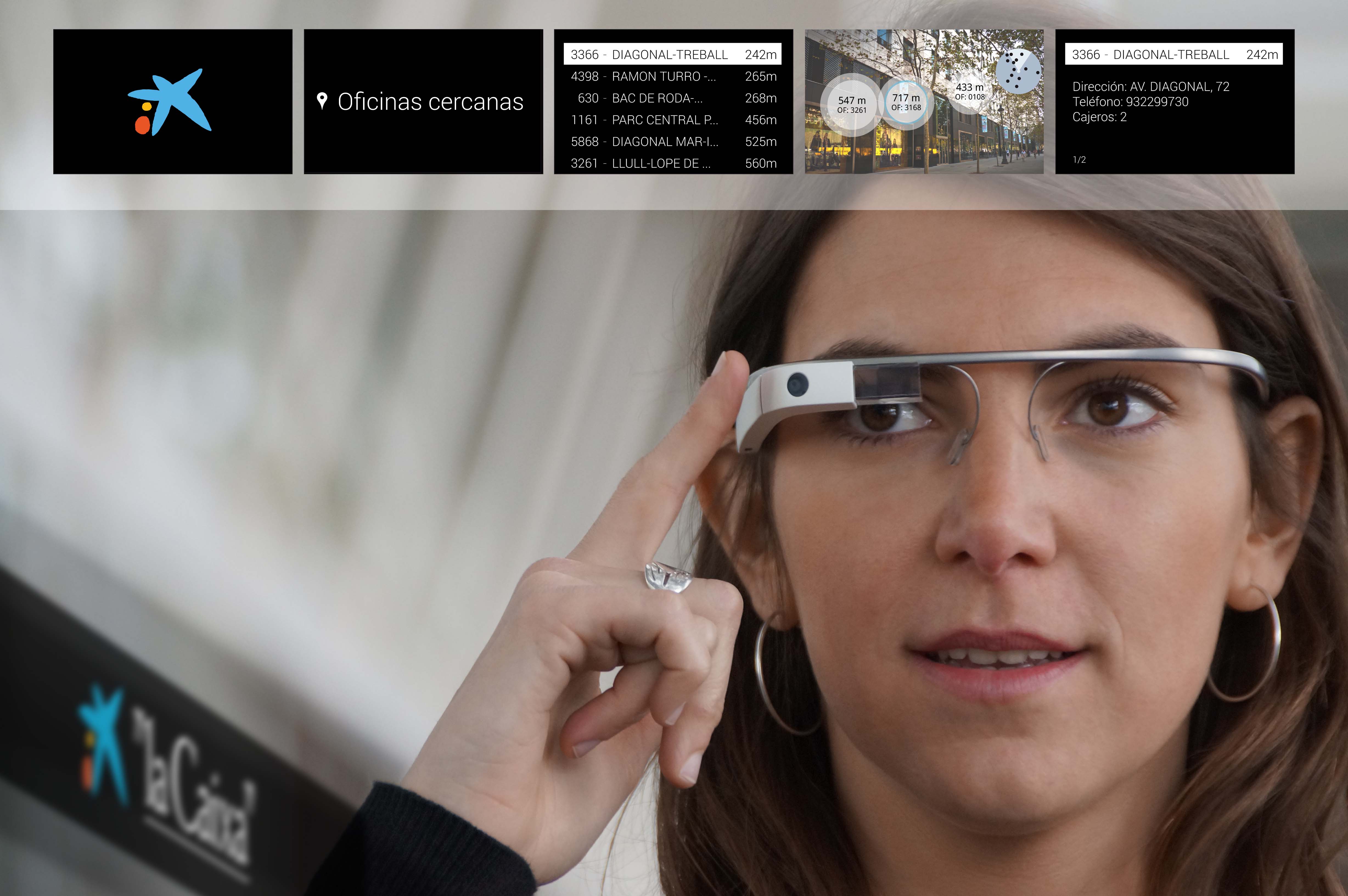 la Caixa apuesta por el "wearable banking" con el lanzamiento de aplicaciones para los relojes SmartWatch y las gafas Google Glass