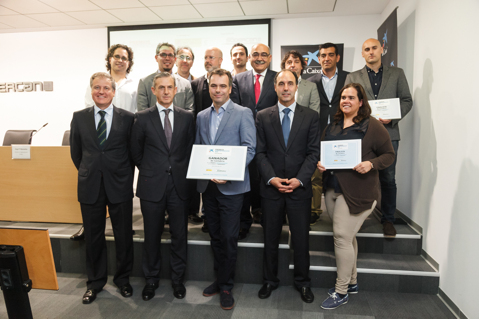 La empresa Genetracer Biotech gana la edición 2014 de los Premios EmprendedorXXI en Cantabria