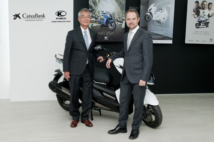 KYMCO España y CaixaBank ofrecen la forma más ágil y atractiva de disfrutar de una nueva motocicleta
