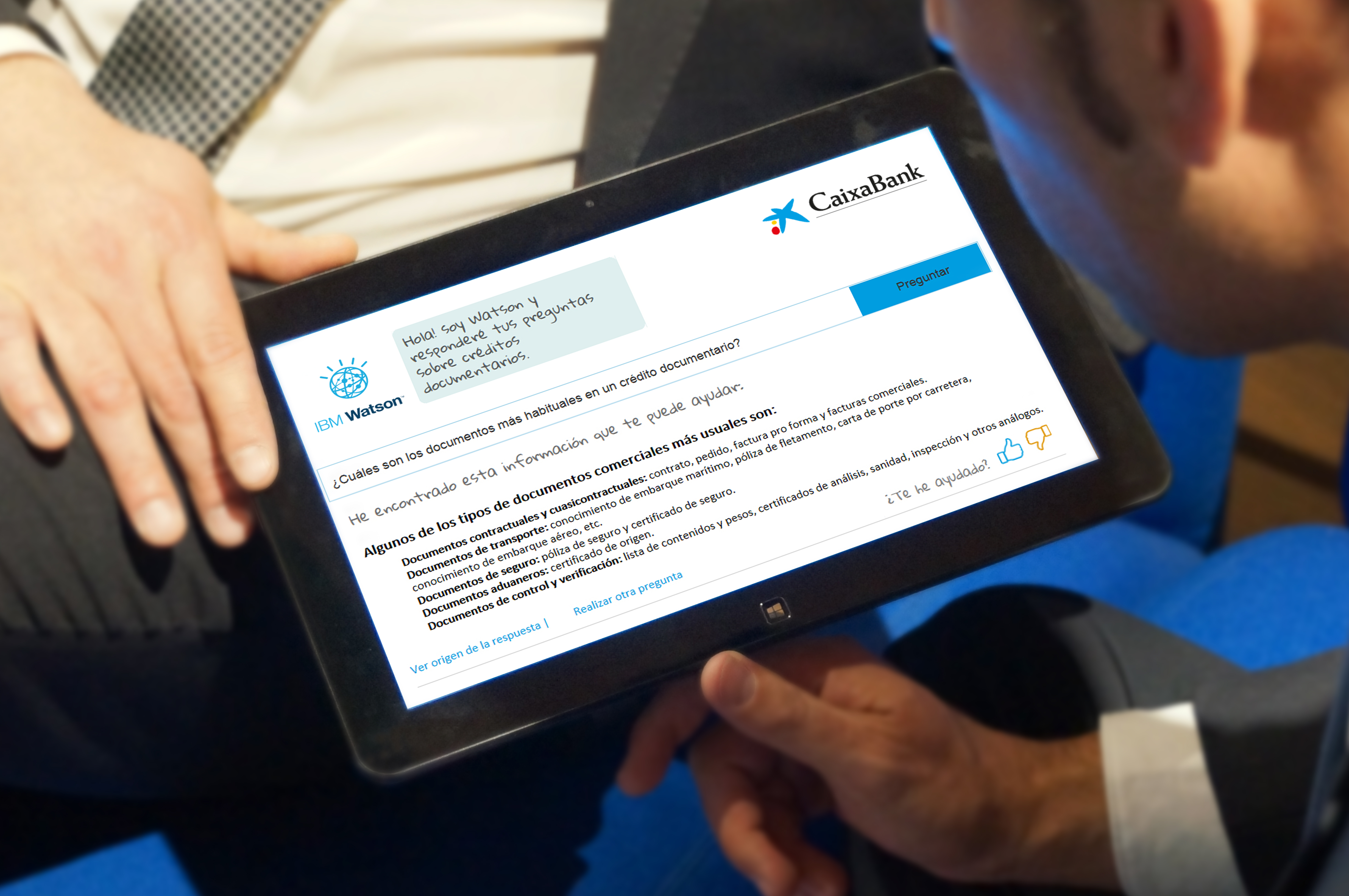 IBM Watson ajuda CaixaBank a potenciar l'assessorament en comerç exterior  mitjançant computació cognitiva