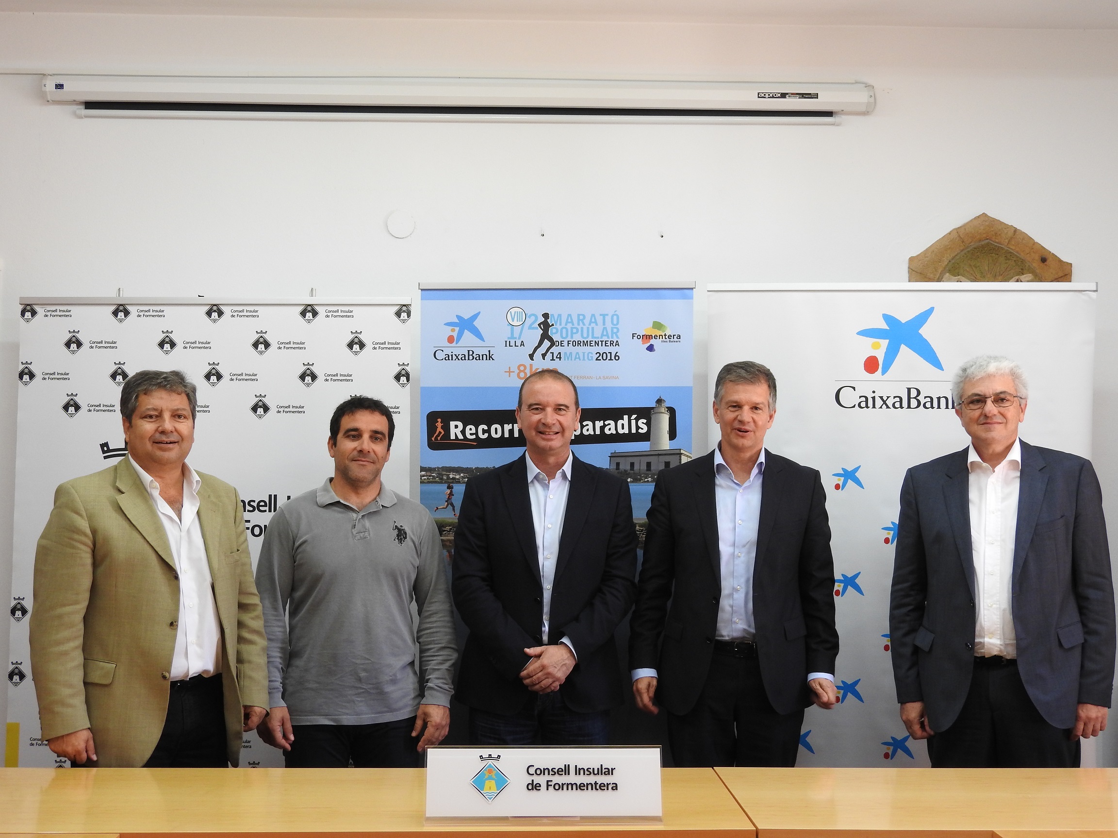 CaixaBank se convierte en uno de los patrocinadores de la Media Maratón de Formentera
