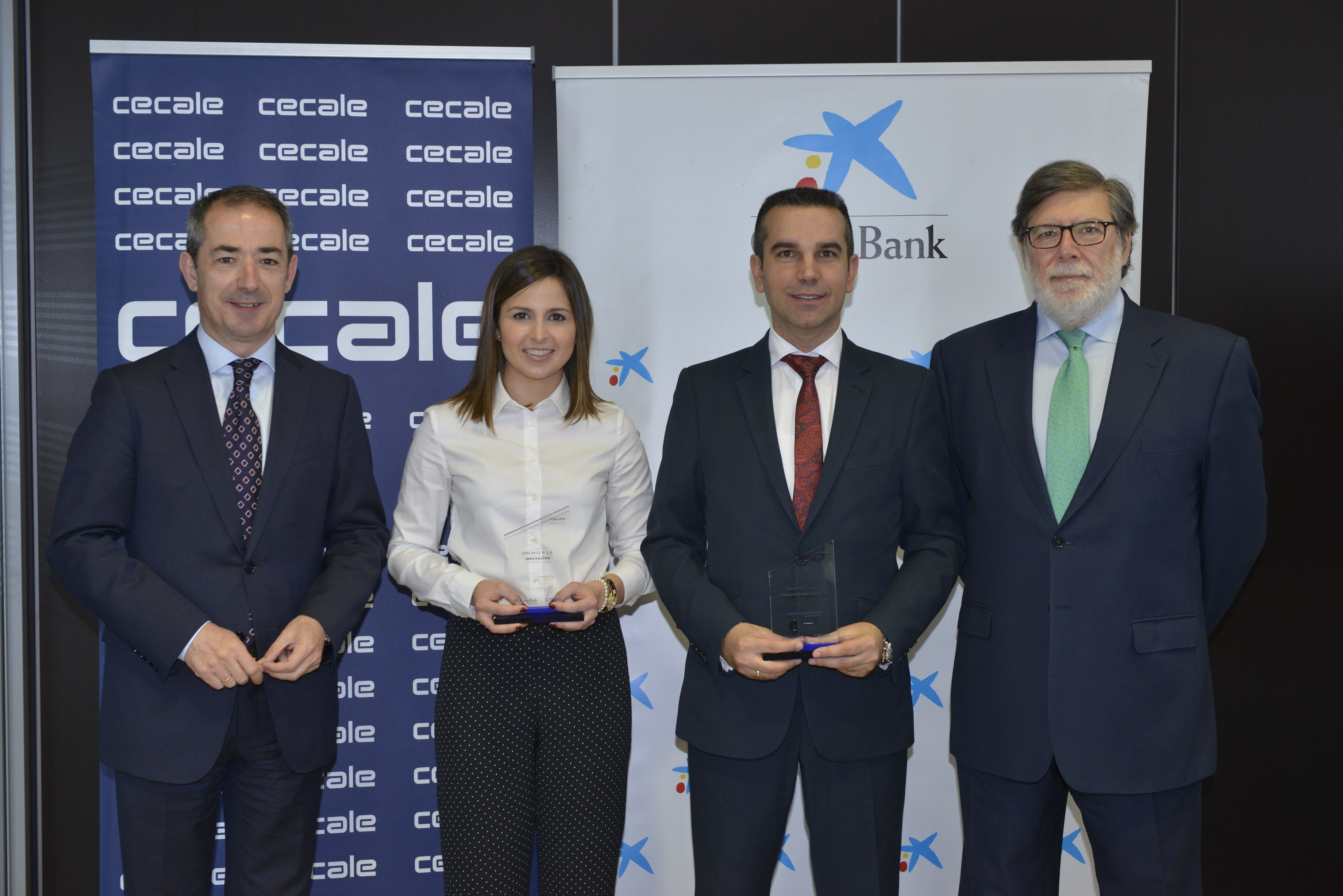 Feyce y Puertas Bamar ganan la primera edición de los Premios CarácterEmpresa en Castilla y León