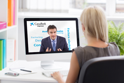 CaixaBank lanza un servicio de asesoramiento especializado para empresas a través de videoconferencia