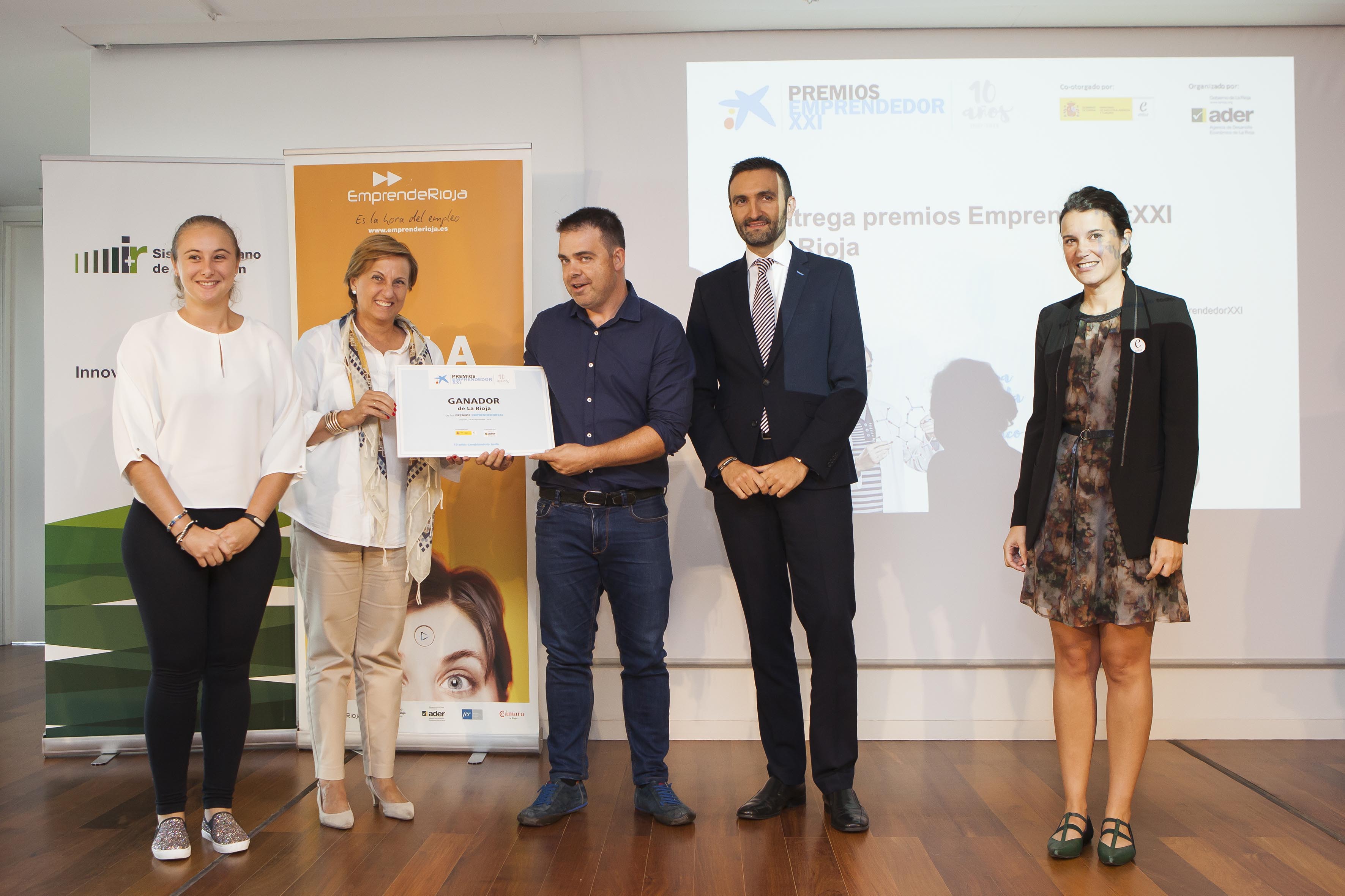 La empresa Pixelabs gana la 10ª edición de los Premios EmprendedorXXI en La Rioja