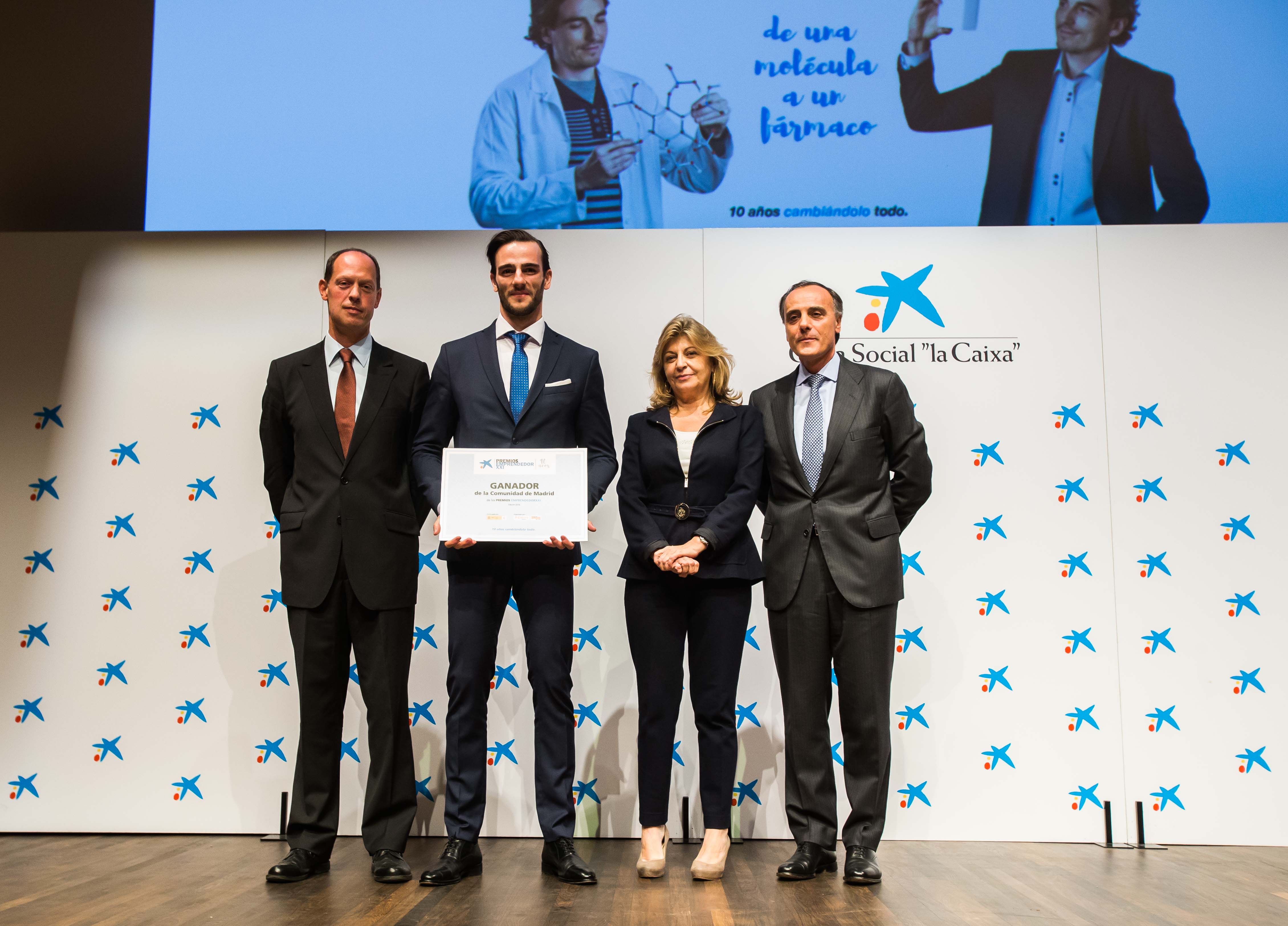 La empresa Luz Wavelabs gana la 10ª edición de los Premios EmprendedorXXI en Madrid