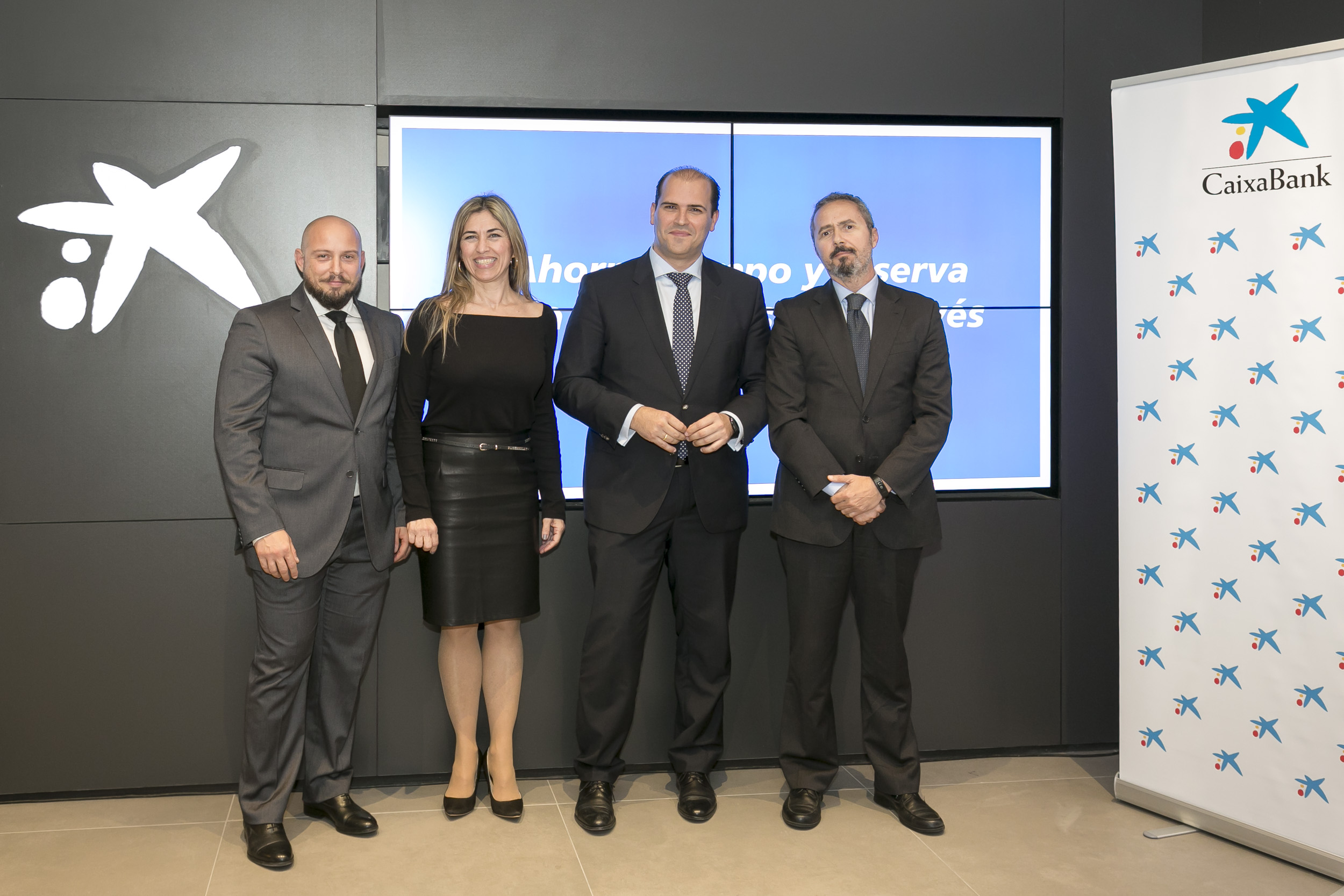 CaixaBank ha inaugurado la oficina de nuevo modelo A Las Palmas