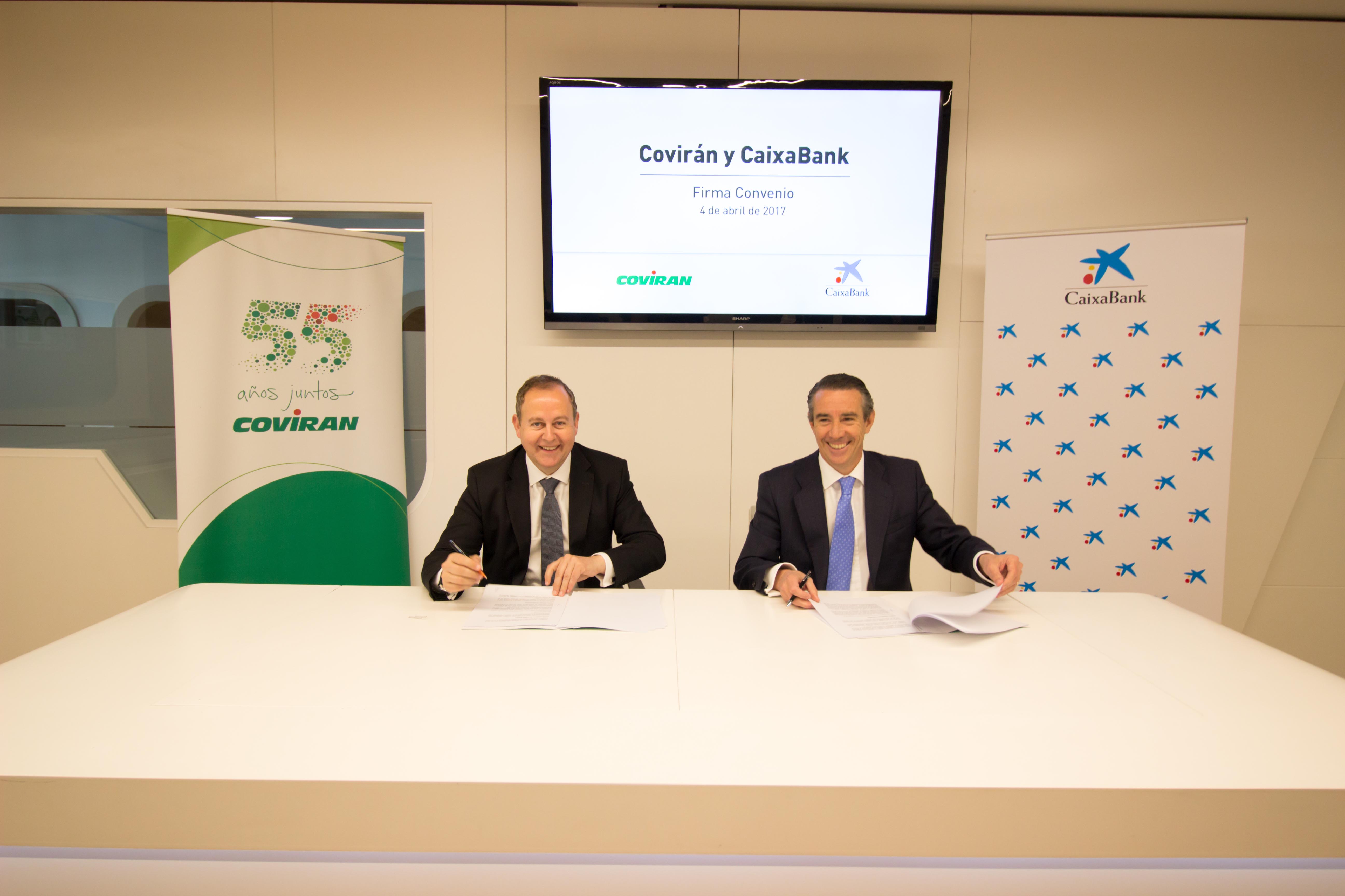 Covirán i Caixabank signen un acord destinat als seus socis i empleats 