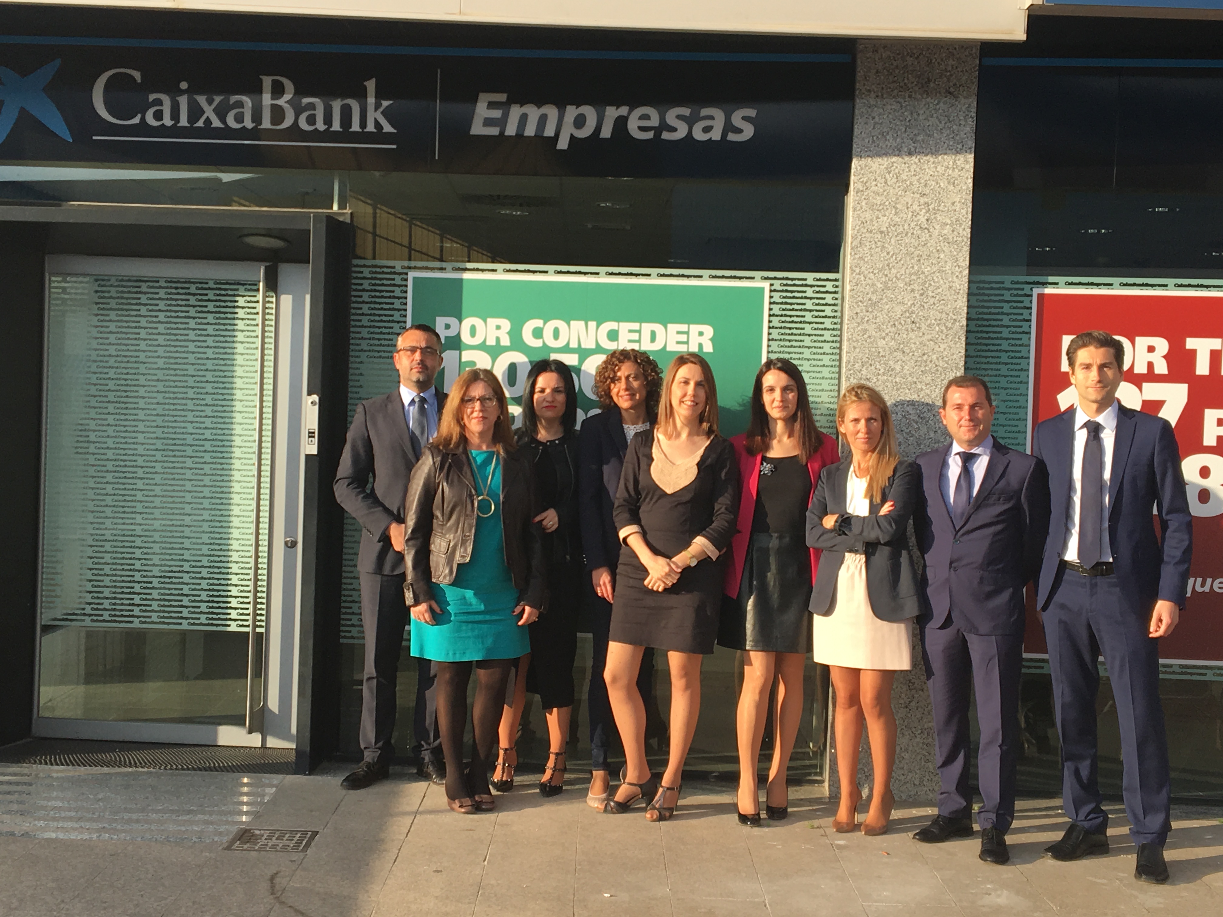 Inauguración del Centro Empresas en Murcia.