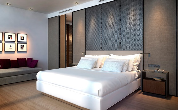 Habitación del Hotel Eurostars Torre Sevilla