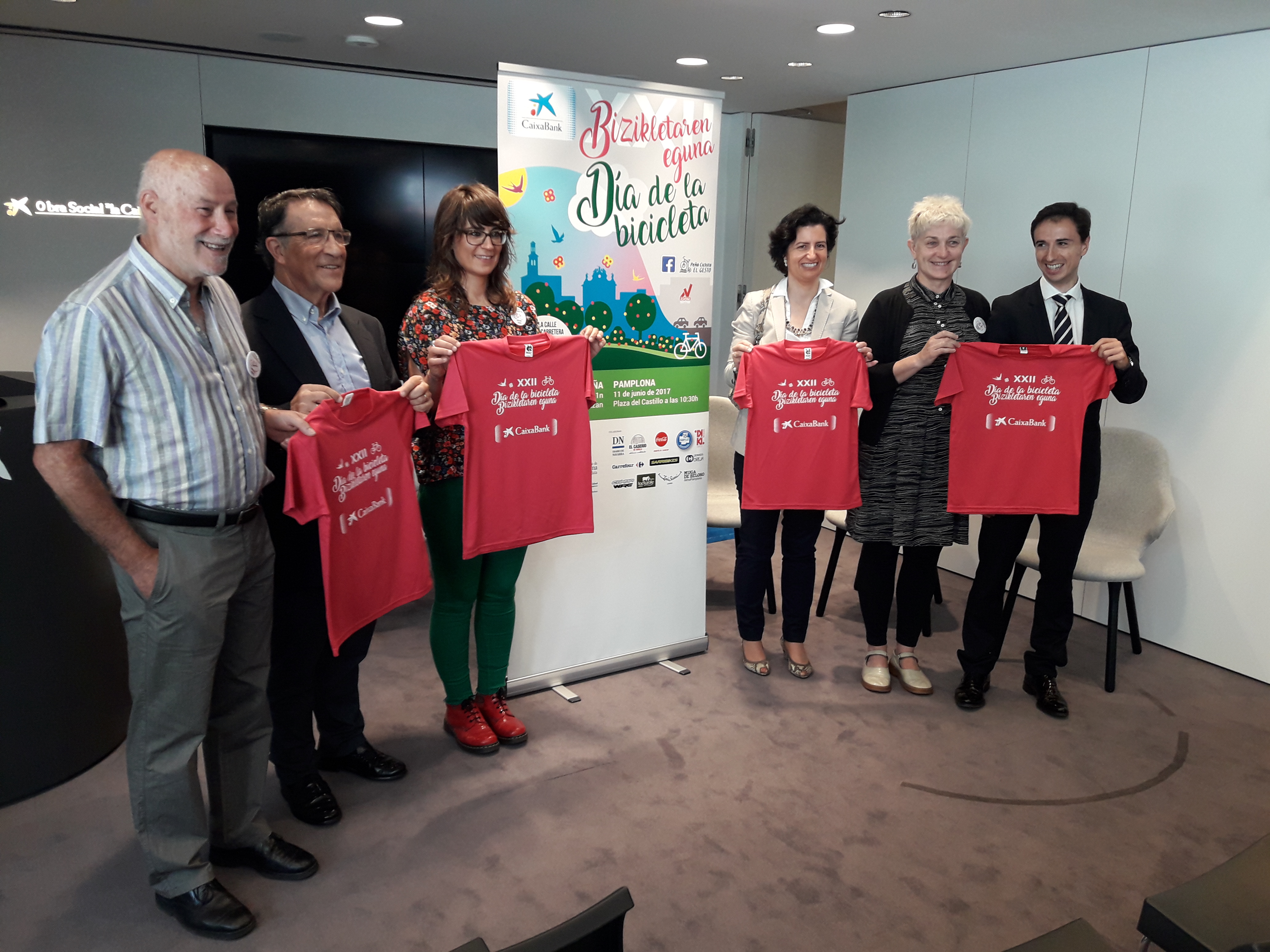 Presentación del XXII Día de la Bicicleta de Pamplona