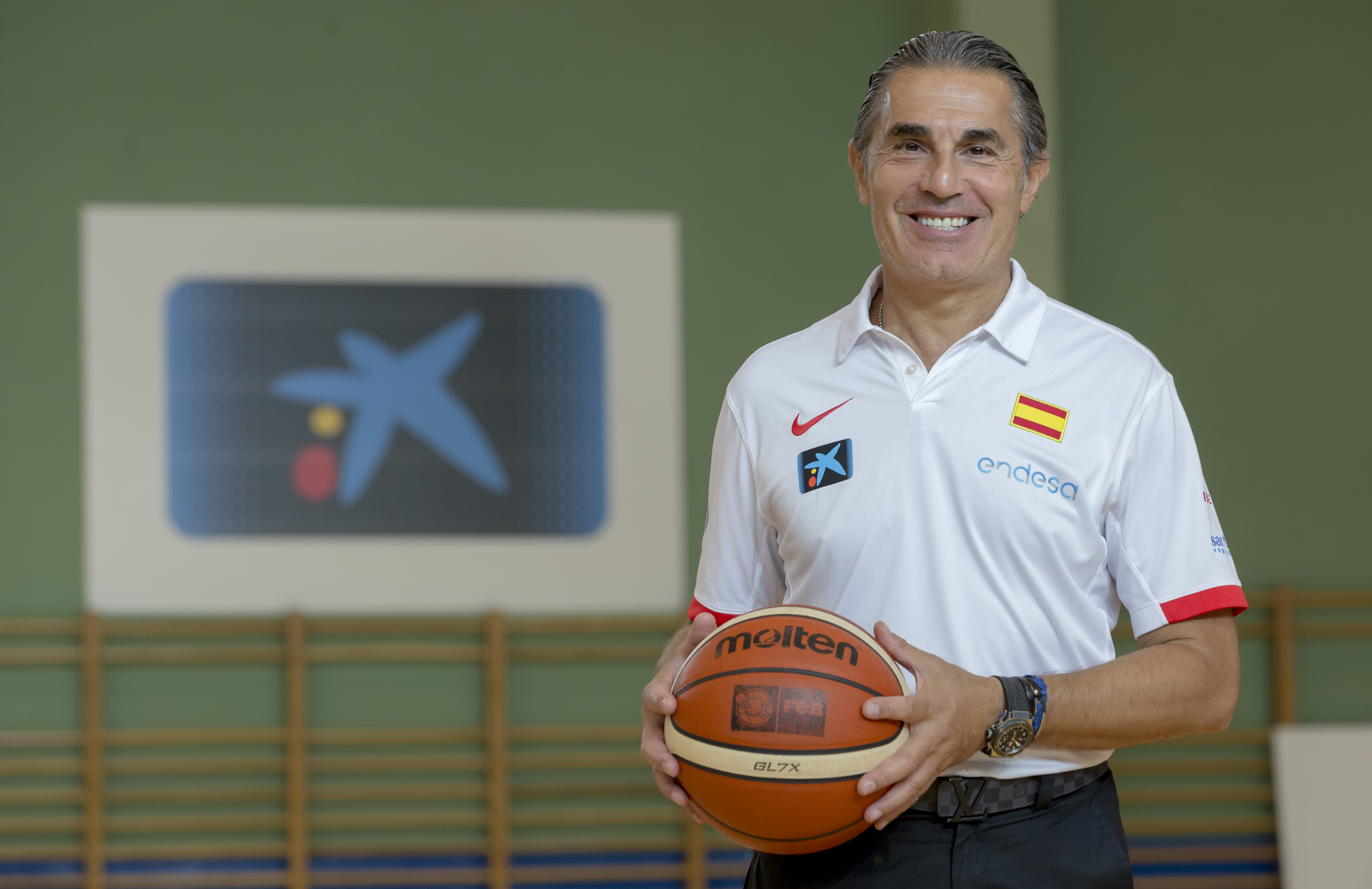 Sergio Scariolo, national coach of bàsquet