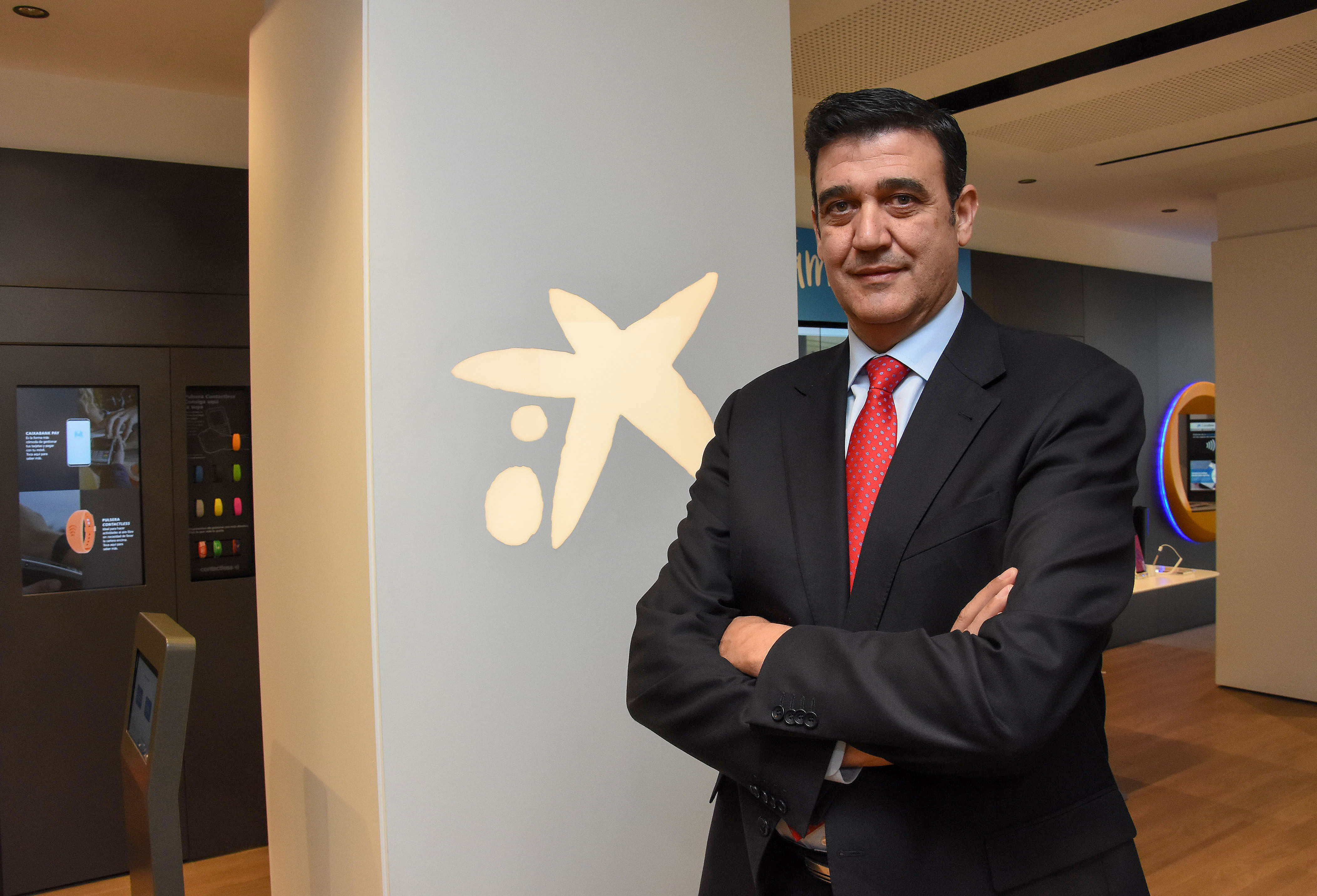 El nuevo director comercial de CaixaBank en Extremadura, Pedro Zarco