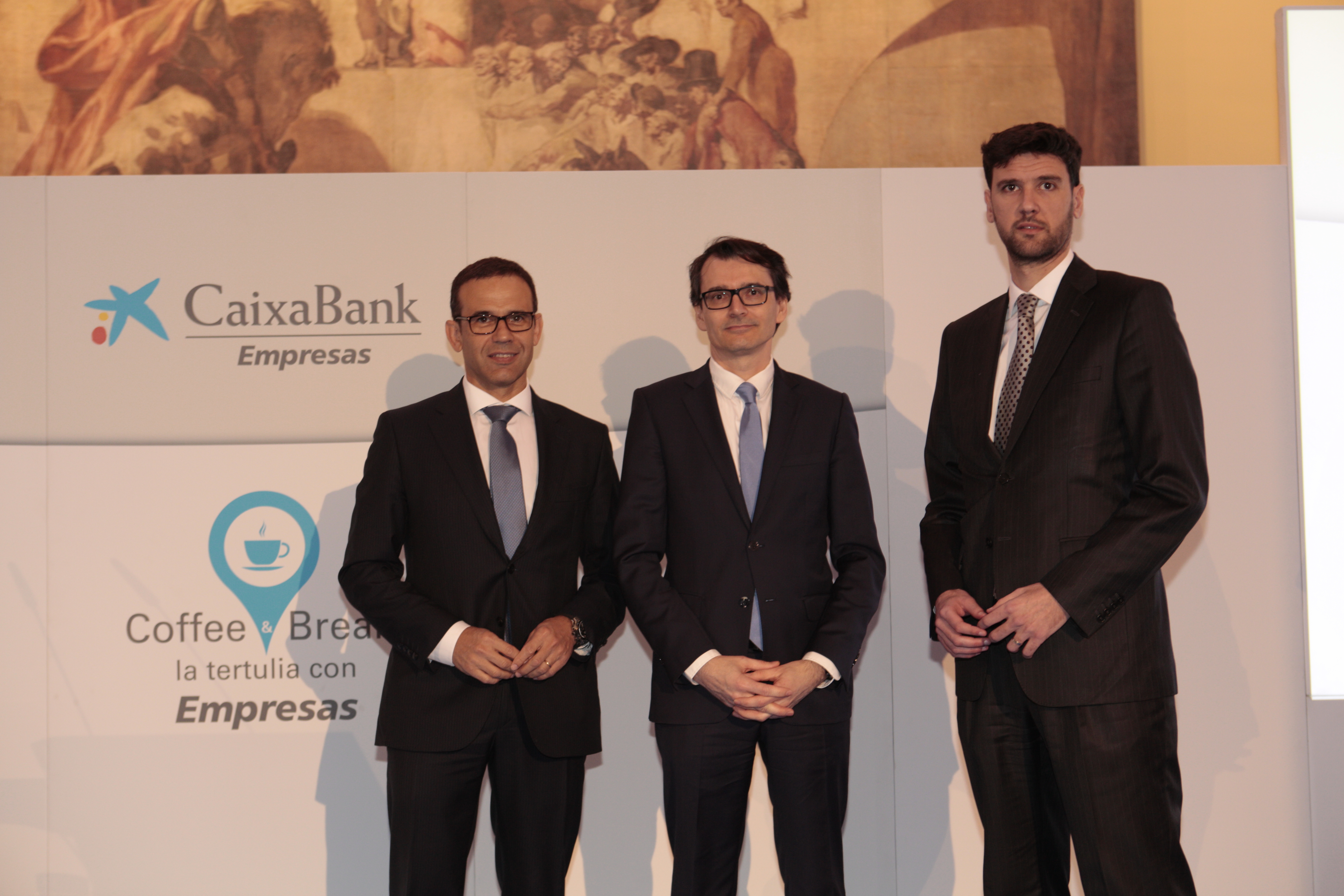 Jaume Masana, Enric Fernández y Marc Piqué.
