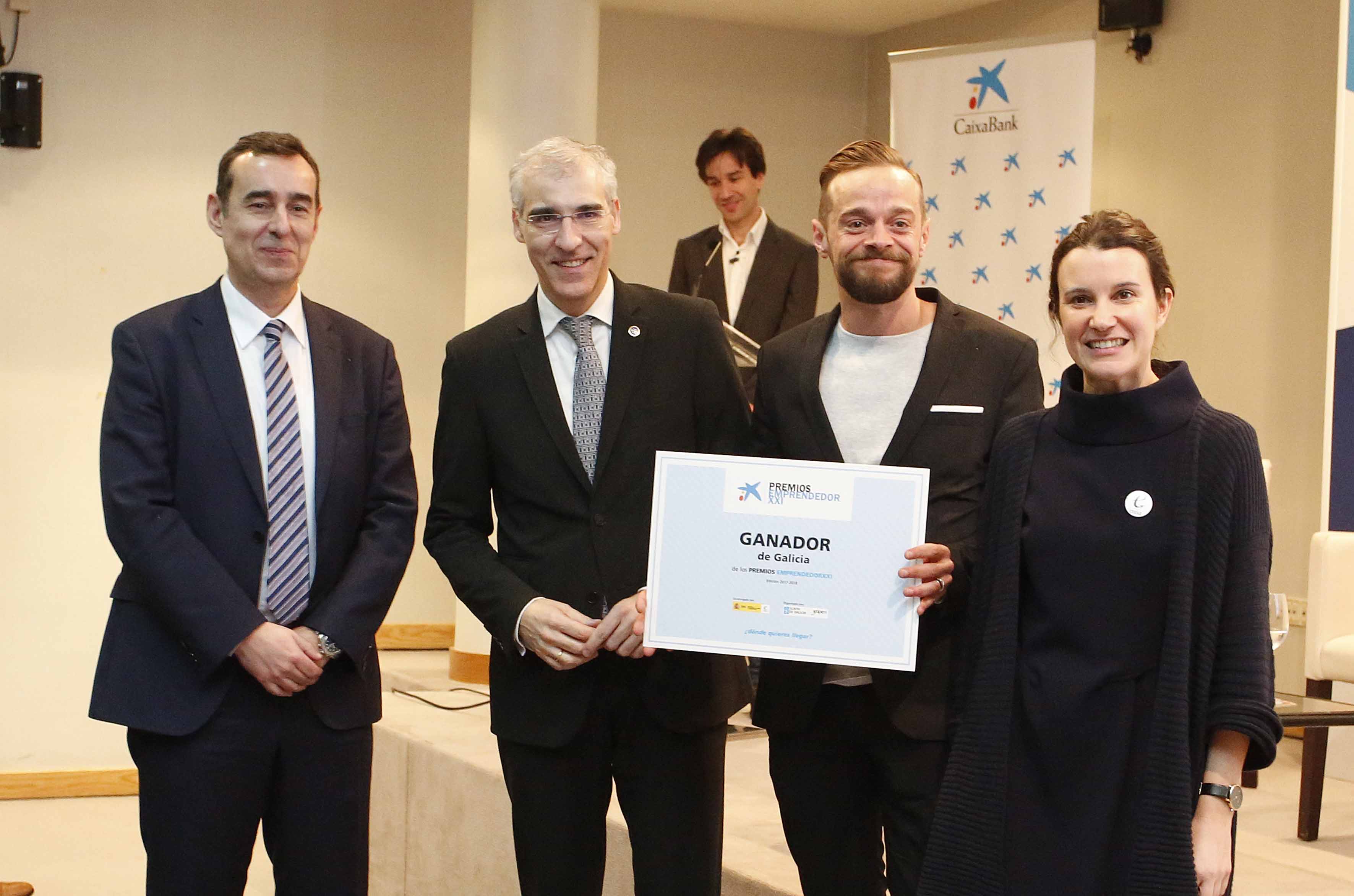 Qubiotech gana los Premios EmprendedorXXI en Galicia