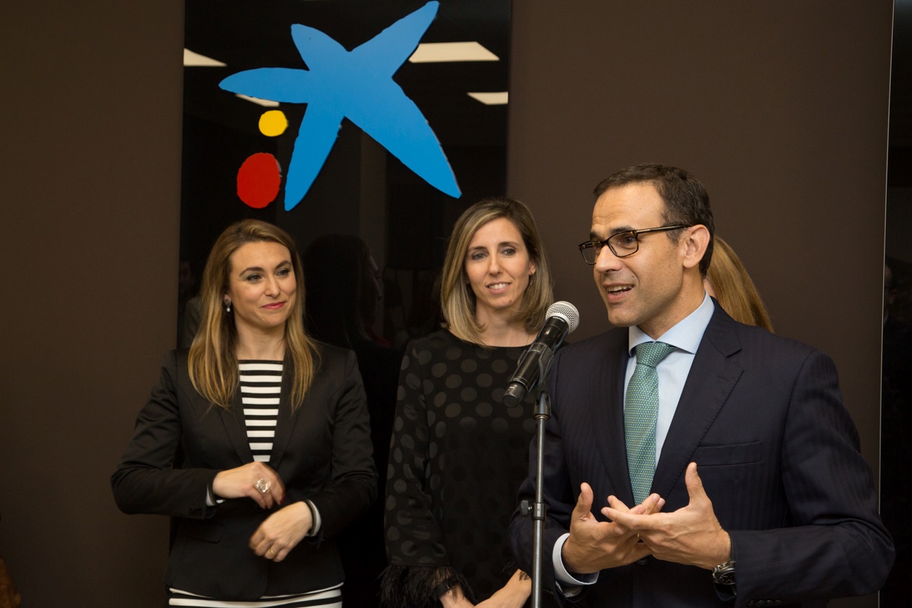 El Director territorial de CaixaBank a Catalunya, Jaume Massana, ha assistit a l’acte d’inauguració. 