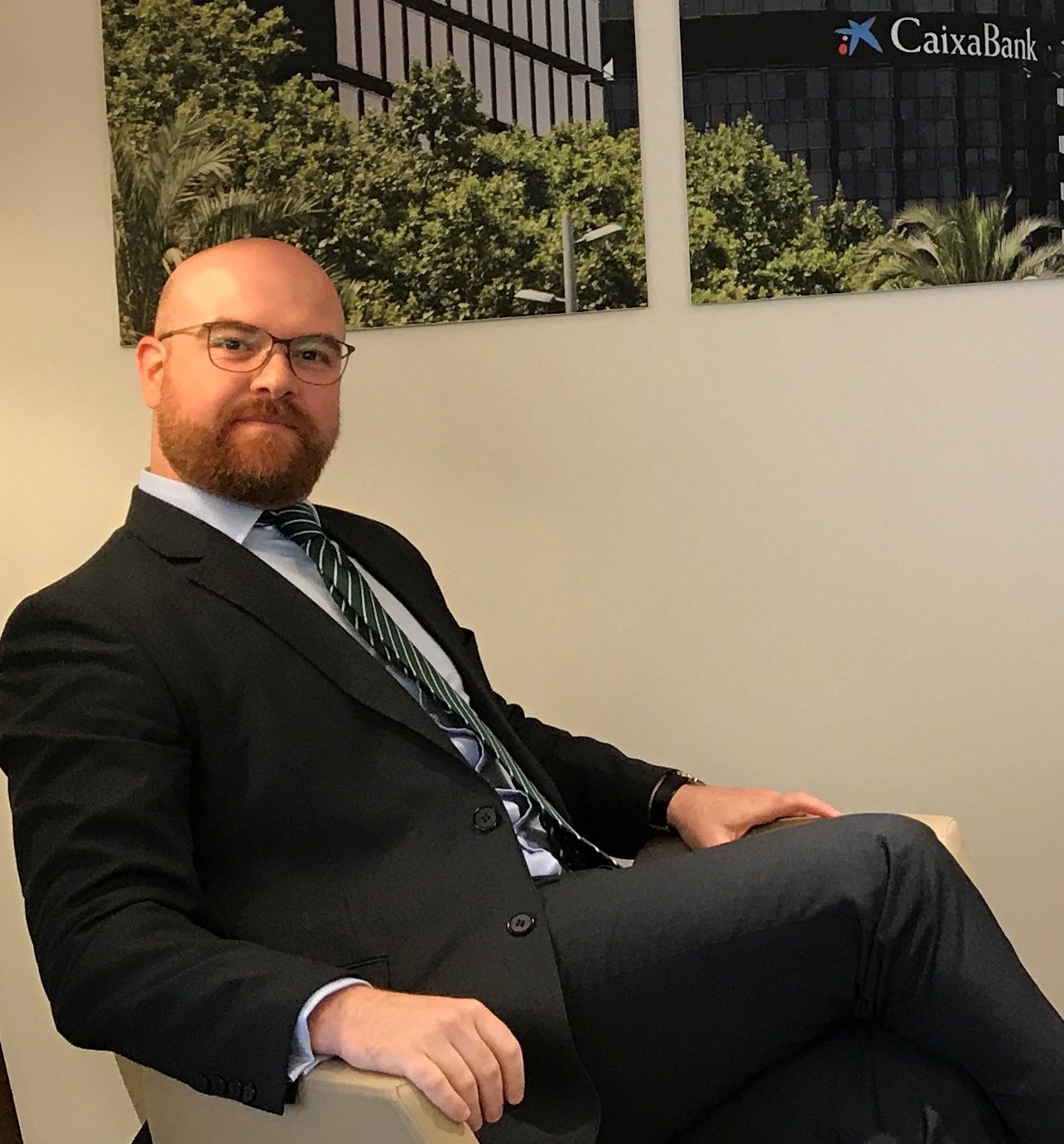 Aitor Marieges, Relationship Manager of CaixaBank in Brasil