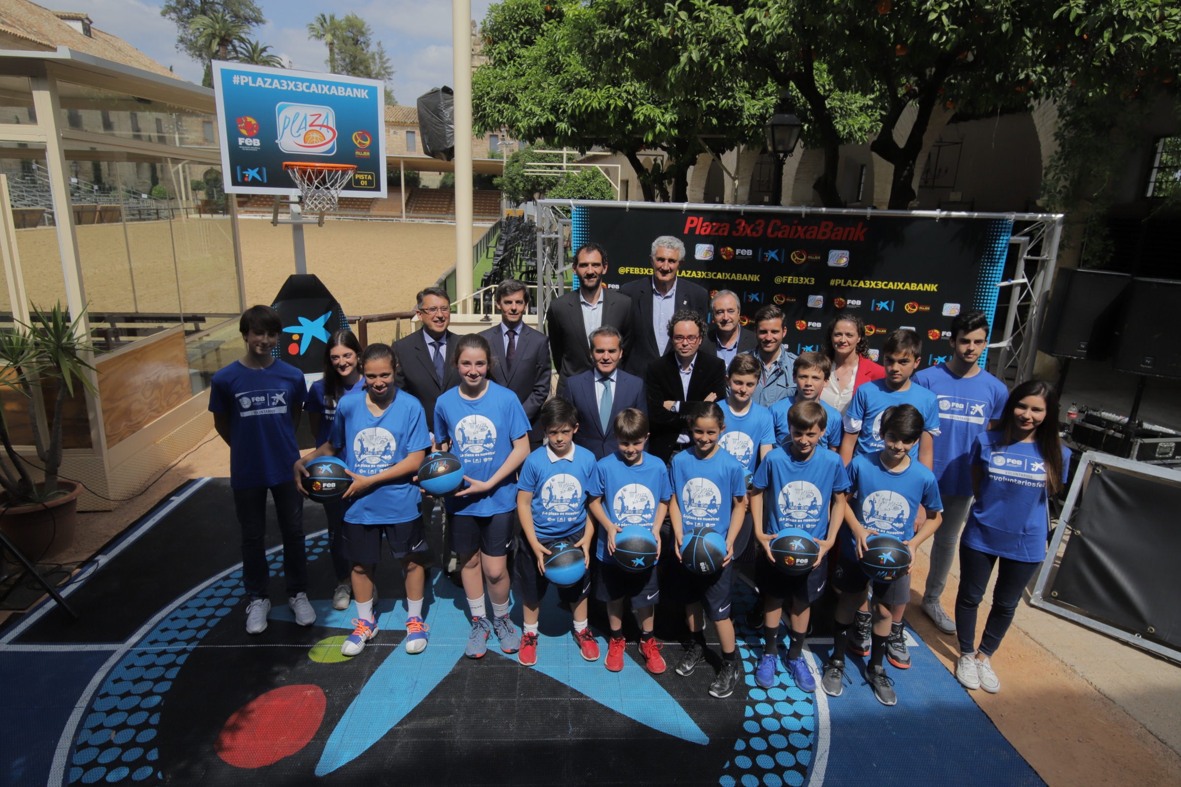 Presentación oficial Plaza 3x3 CaixaBank 2018