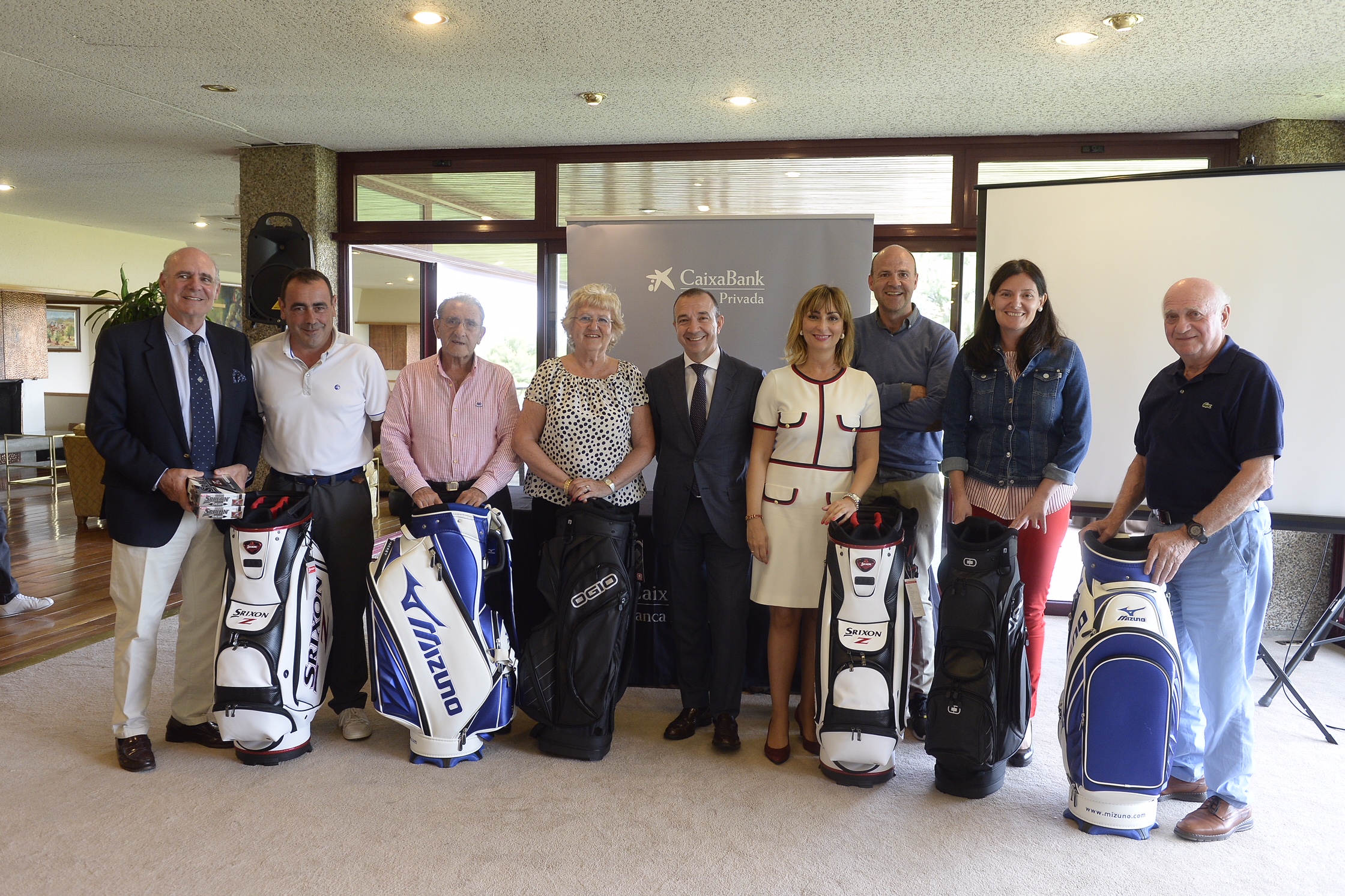 CaixaBank organiza el Torneo de Banca Privada Golf Cup 18 en el Club de Golf La Peñaza