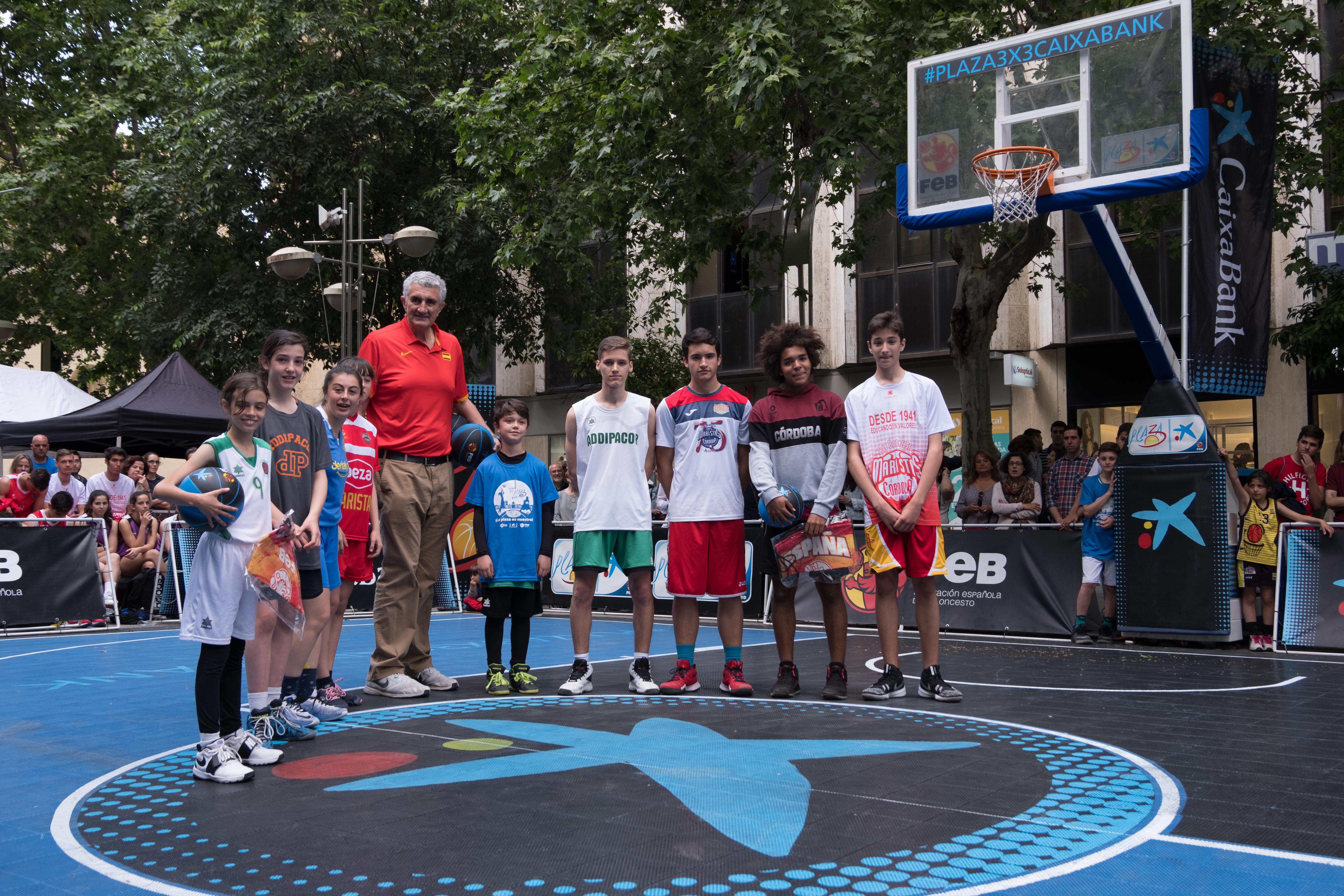 Primera parada del circuito Plaza 3x3 CaixaBank 2018 en Córdoba