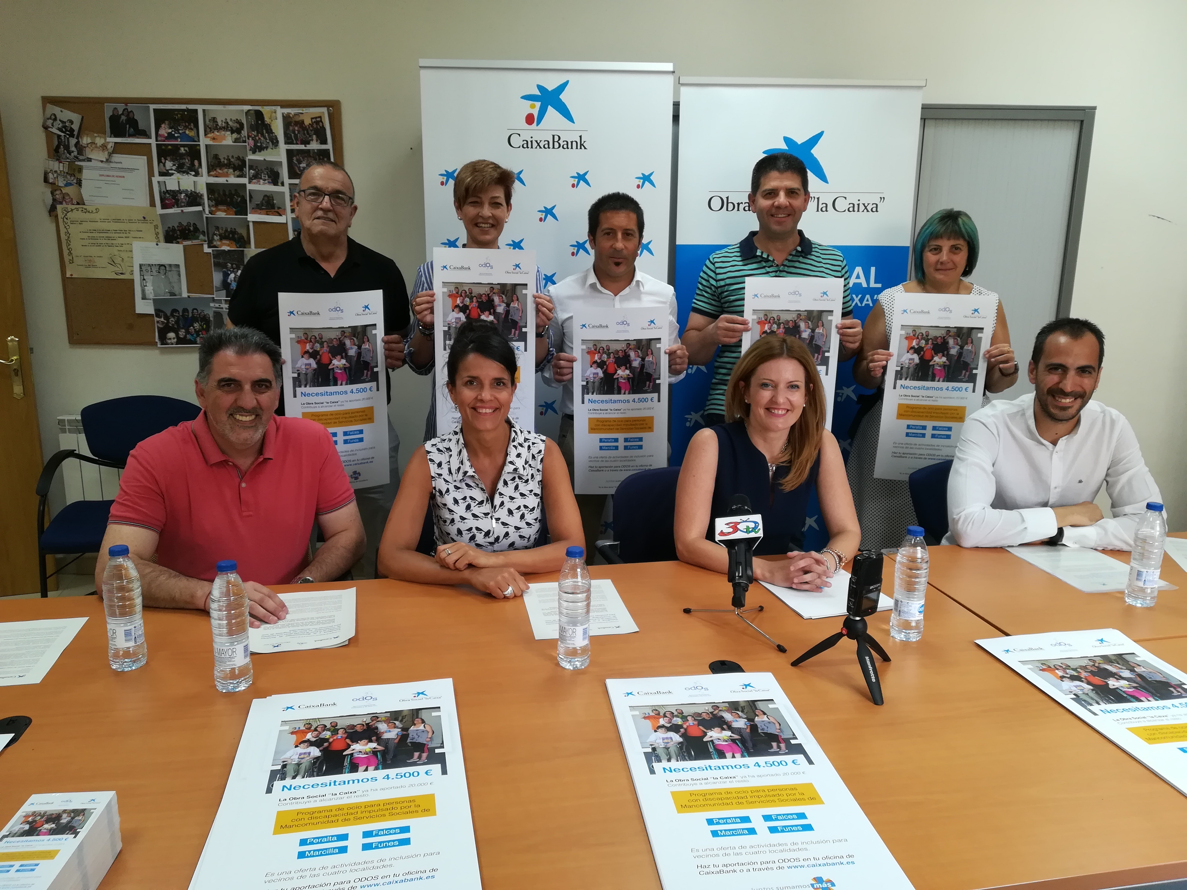 CaixaBank, con la colaboración de la Obra Social "la Caixa" y la Mancomunidad de Servicios Sociales de Peralta, Marcilla, Falces y Funes, ha puesto en marcha una campaña de ‘crowdfunding’ solidario o micromecenazgo 