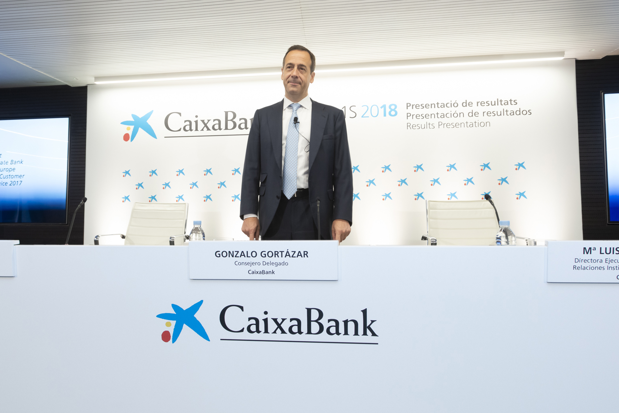 Gonzalo Gortázar, consejero delegado de CaixaBank