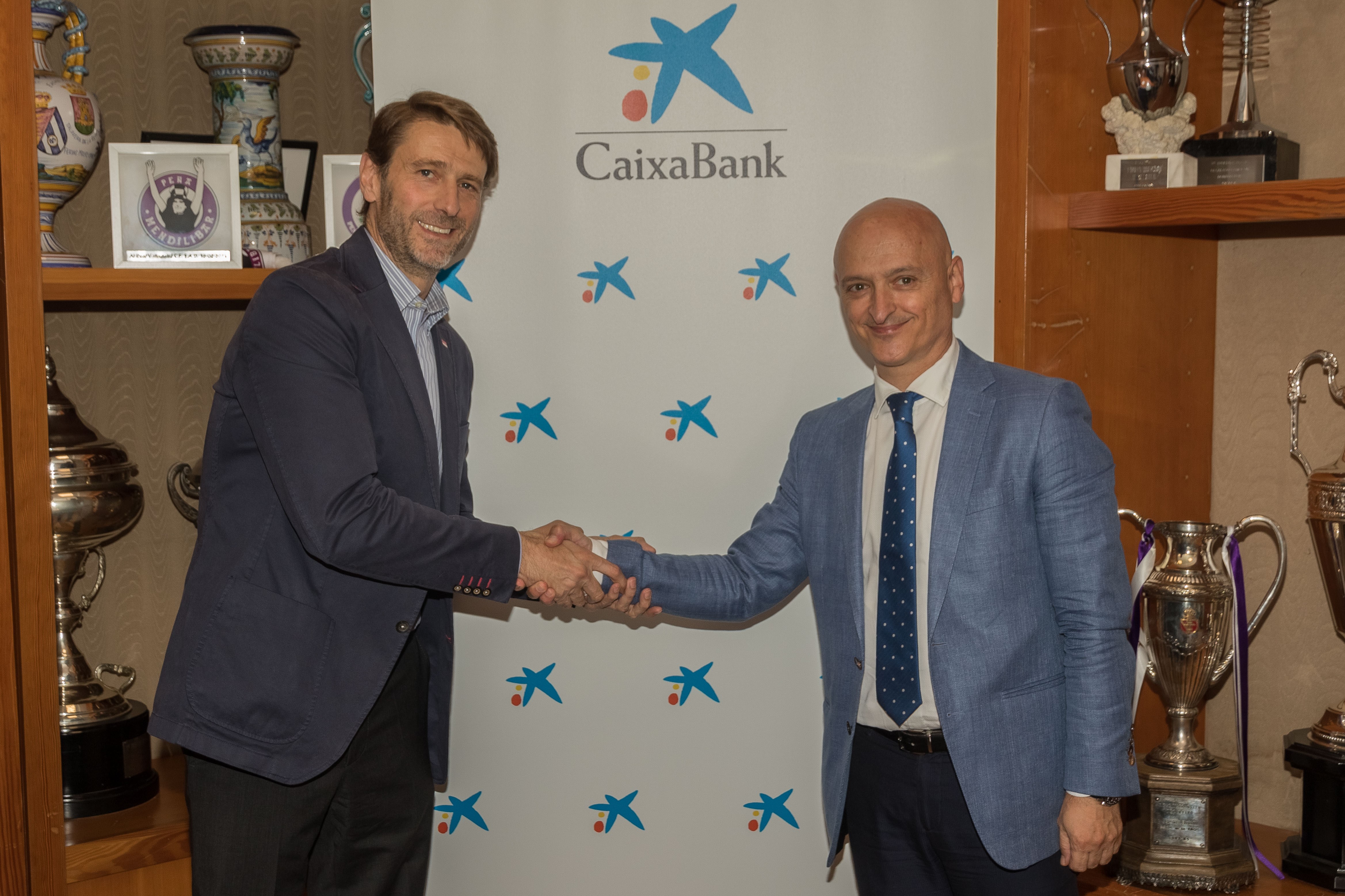 CaixaBank firma un acuerdo de patrocinio con el Real Valladolid