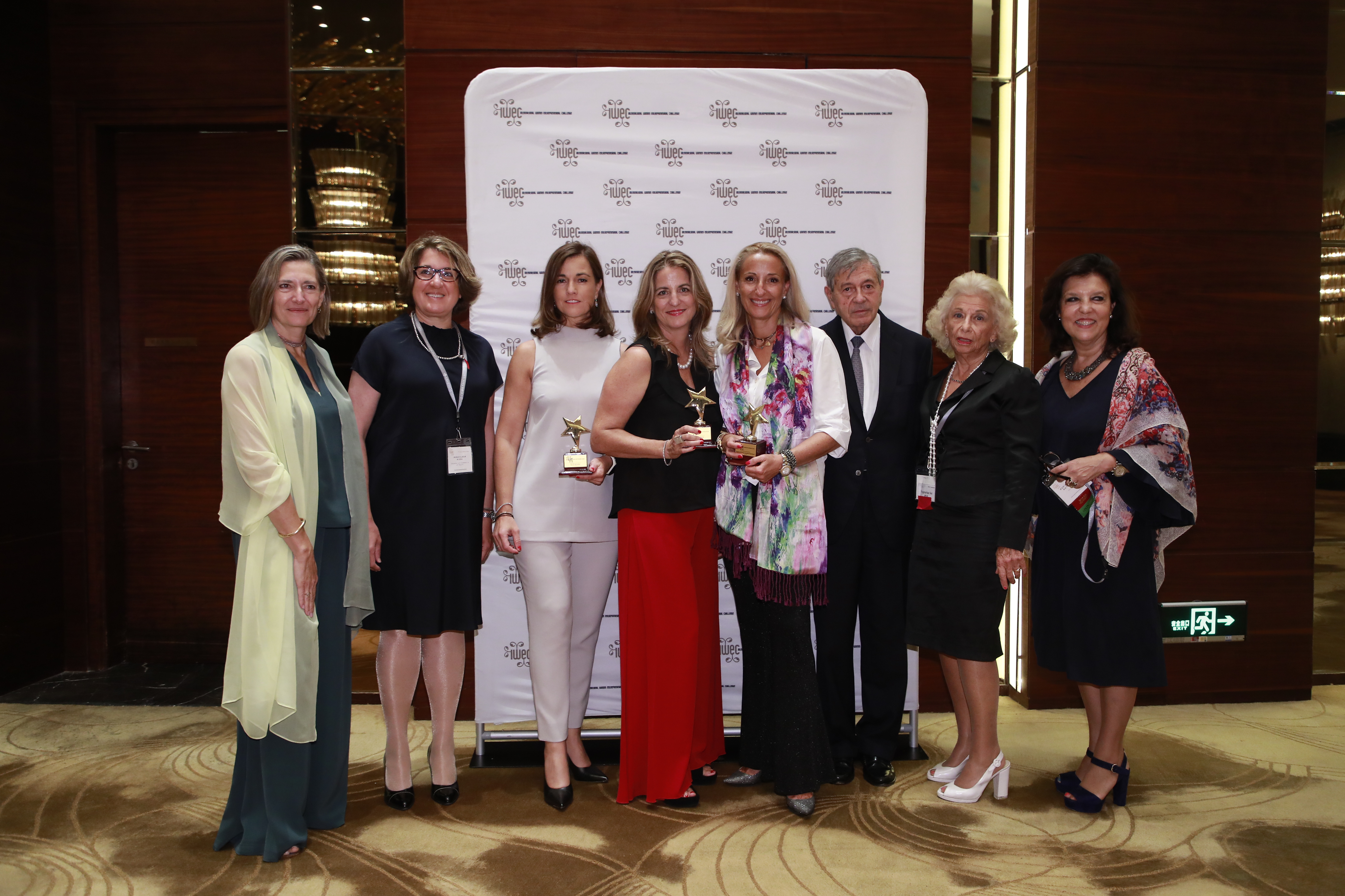 Representantes españolas en los premios IWEC 2018