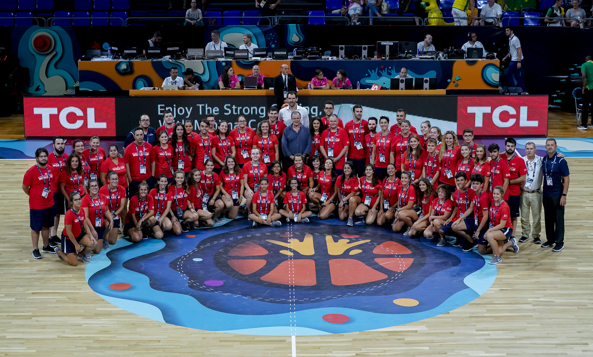 Voluntarios FEB – CaixaBank en el Mundial de Baloncesto Femenino 2018