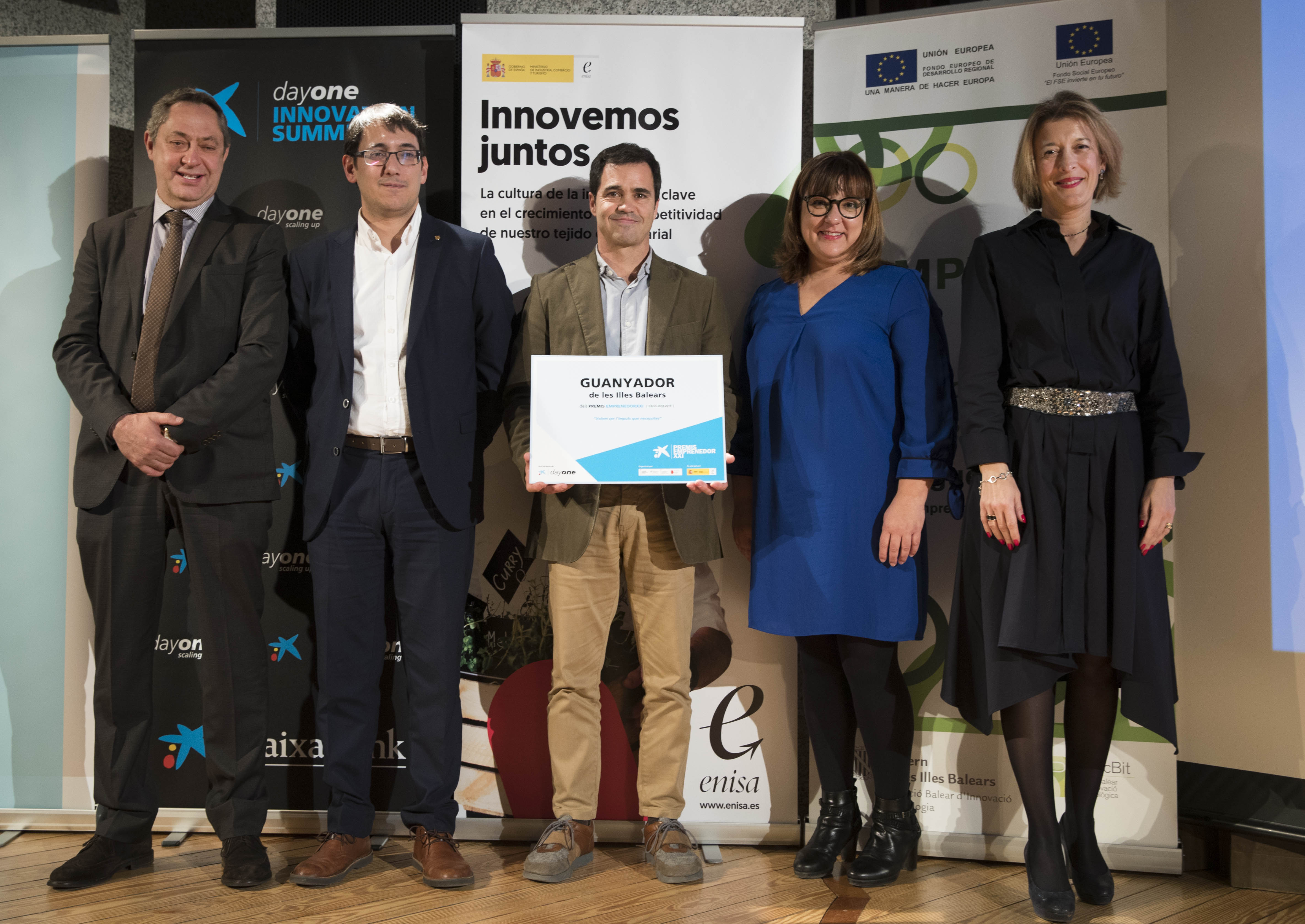 La empresa Global Cen gana los Premios EmprendedorXXI en Baleares
