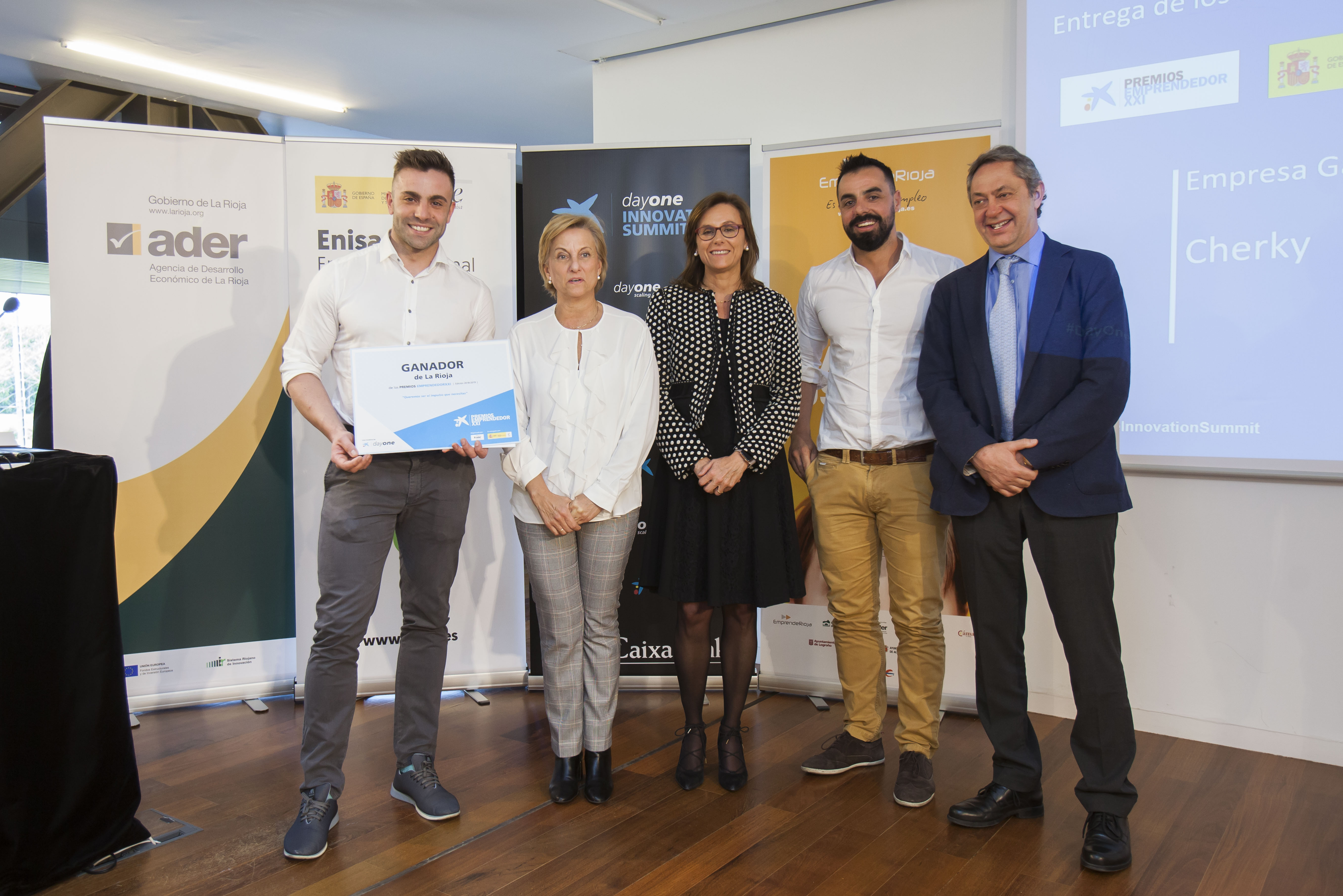 Entrega de los Premios EmprendedorXXI en La Rioja