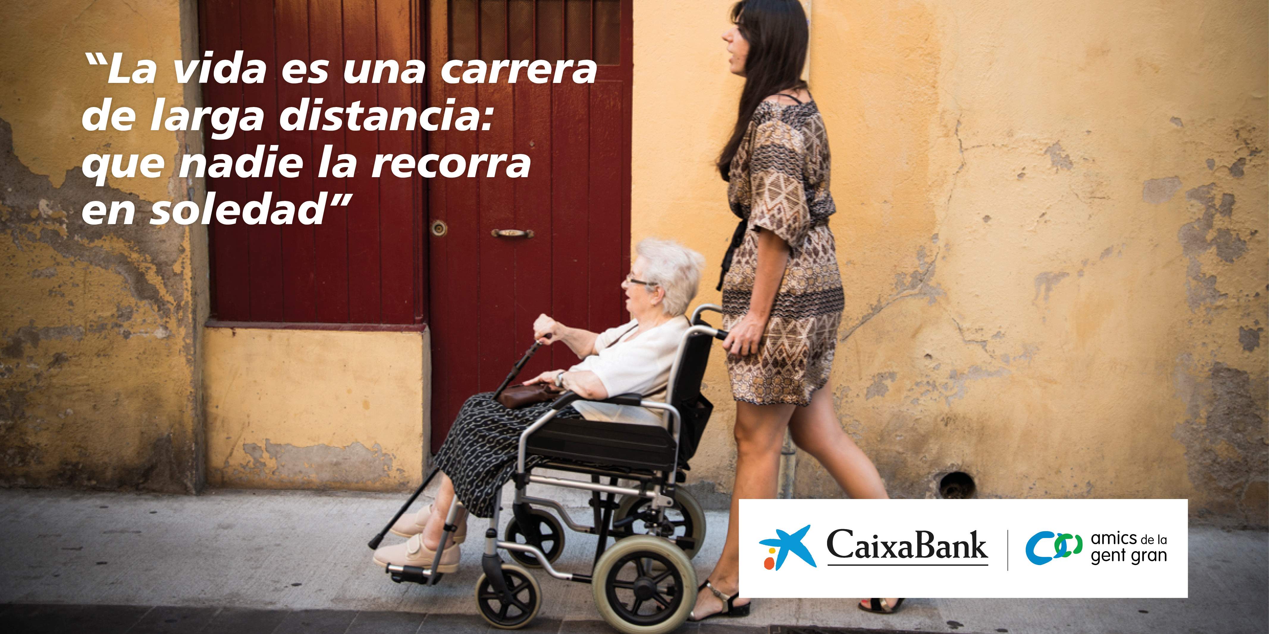 CaixaBank colaborará con Amics de la Gent Gran con motivo de la Maratón de Barcelona 2019