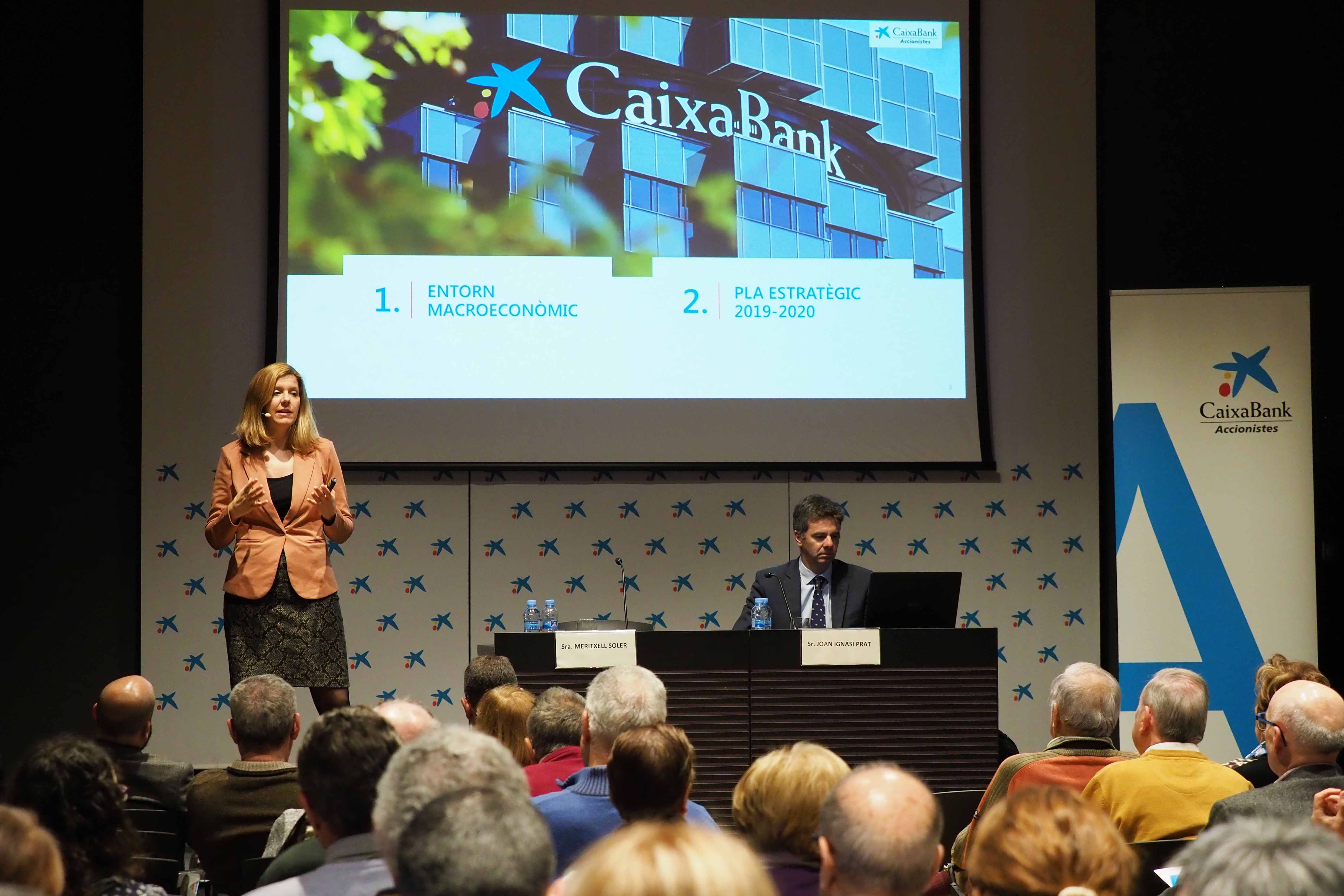 CaixaBank se reúne con más de 60 accionistas en Girona 
