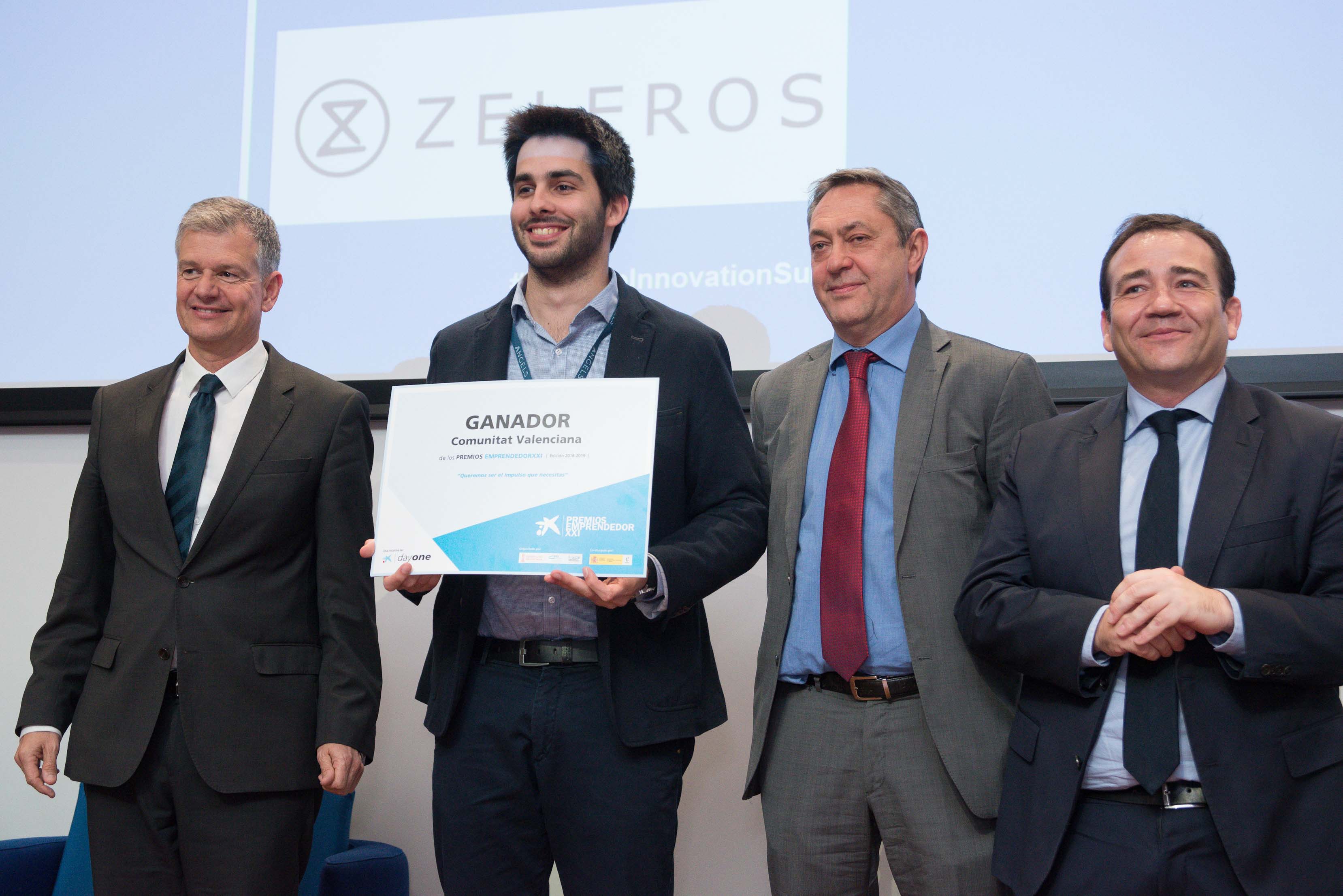 La empresa Zeleros gana los Premios EmprendedorXXI en la Comunitat Valenciana