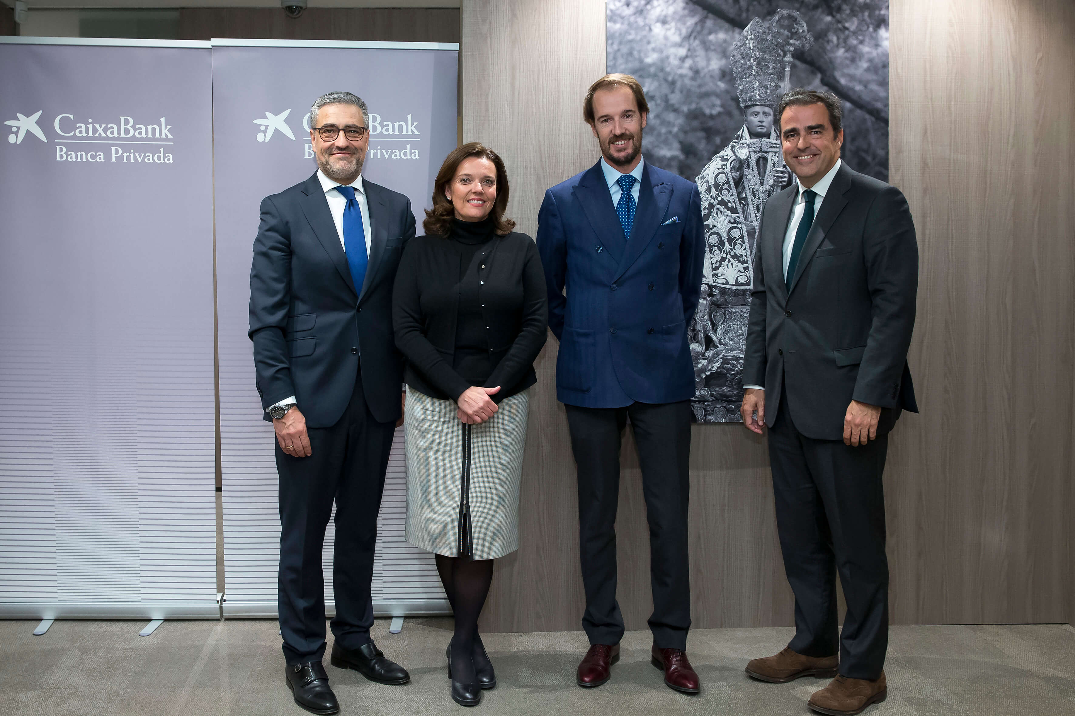 Inauguración del nuevo centro de CaixaBank Banca Privada San Fermín.