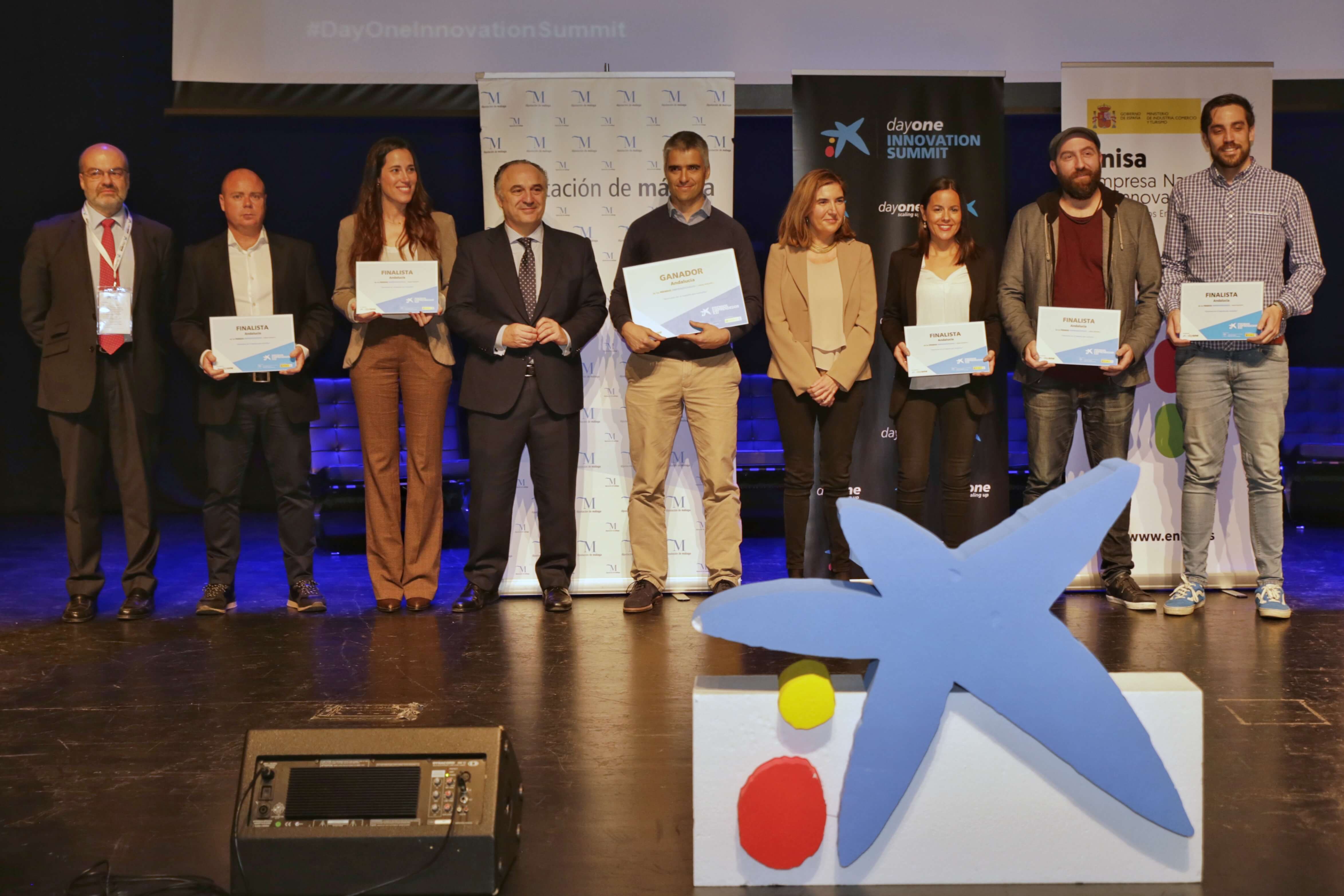 Ganador y finalistas de los PEXXI en Andalucía