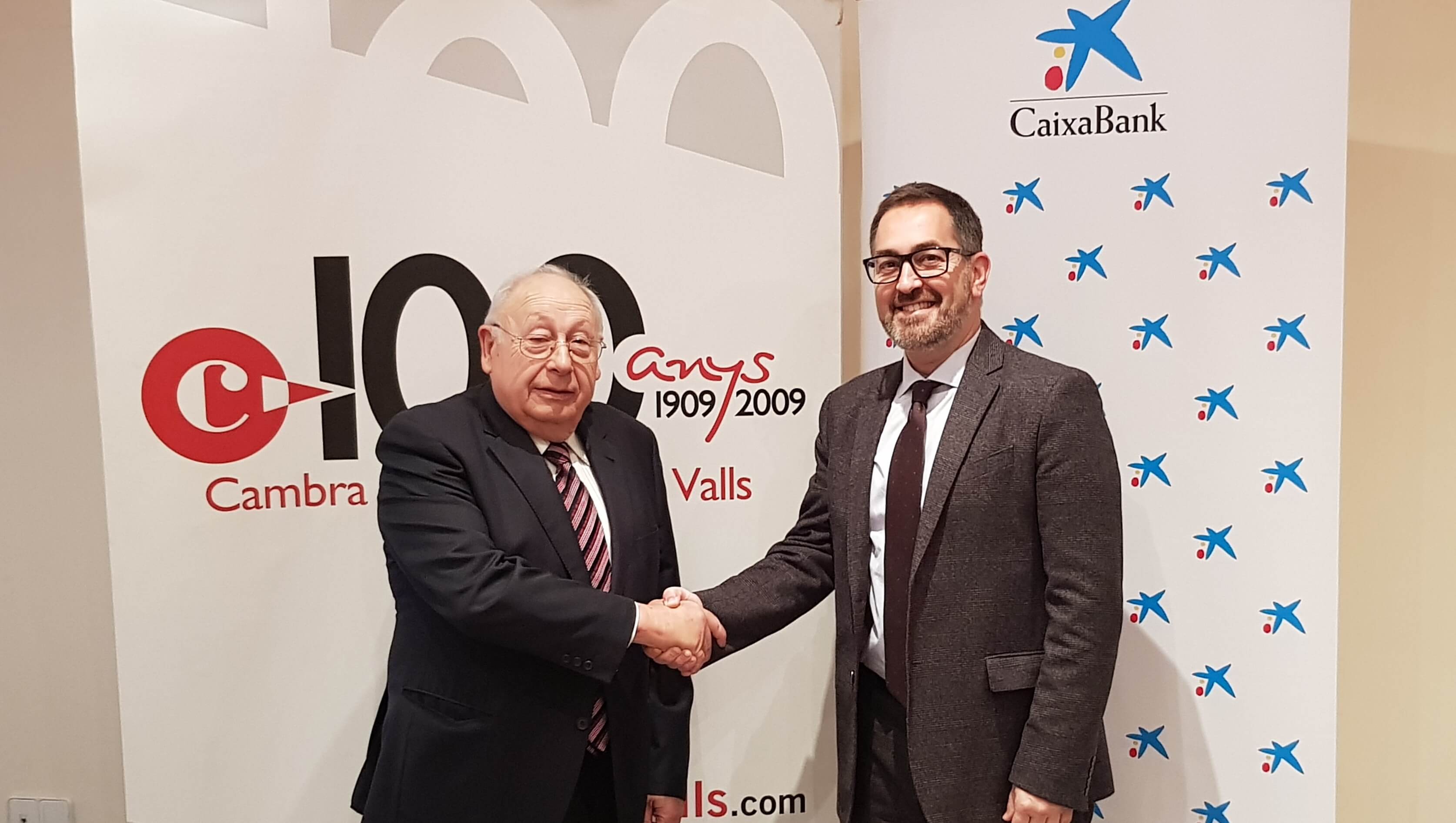 Acto de la firma del convenio de colaboración.